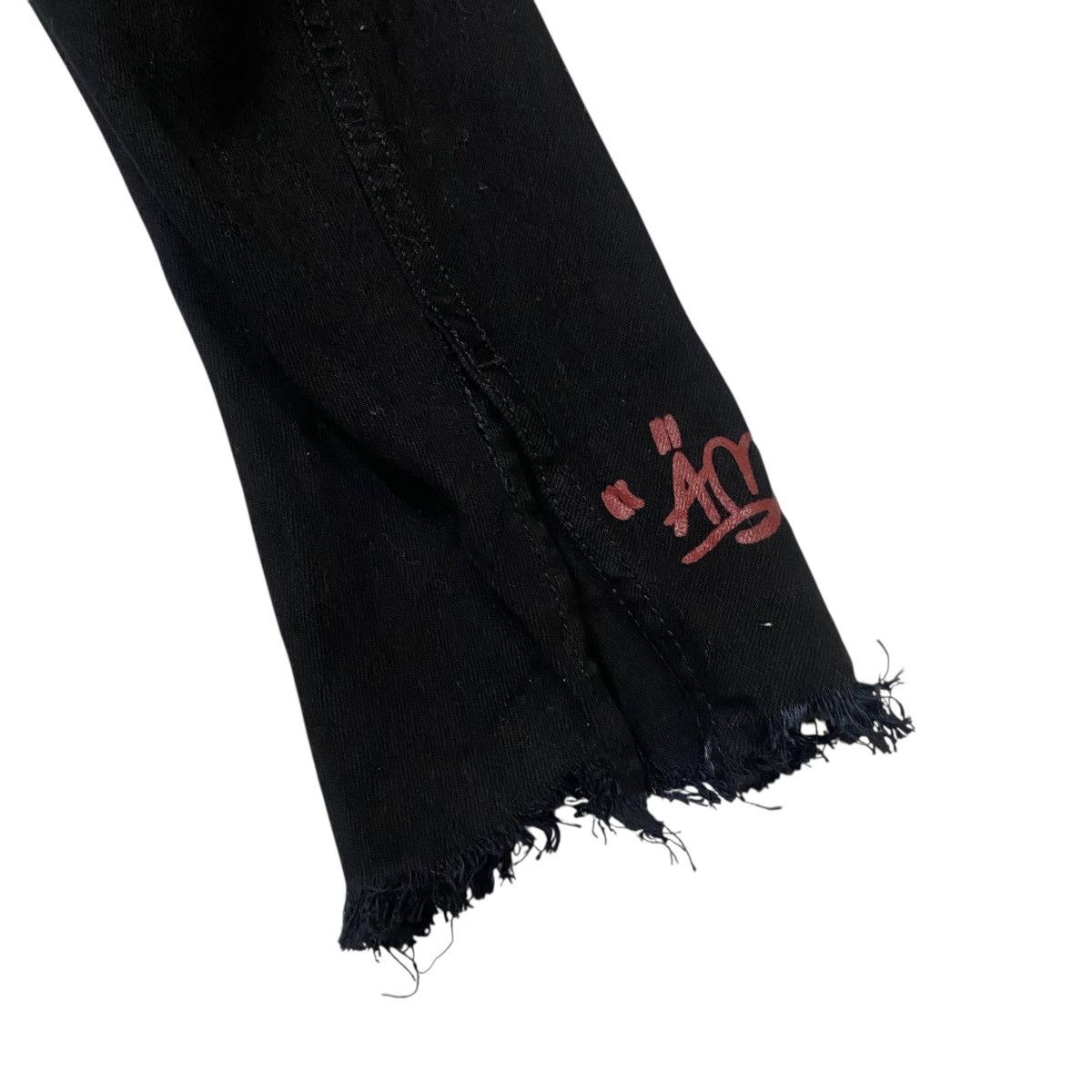 Zadig & Voltaire Zadig & Voltaire denim jacket with graffiti style graphics Size XS / US 0-2 / IT 36-38 - 8 Thumbnail