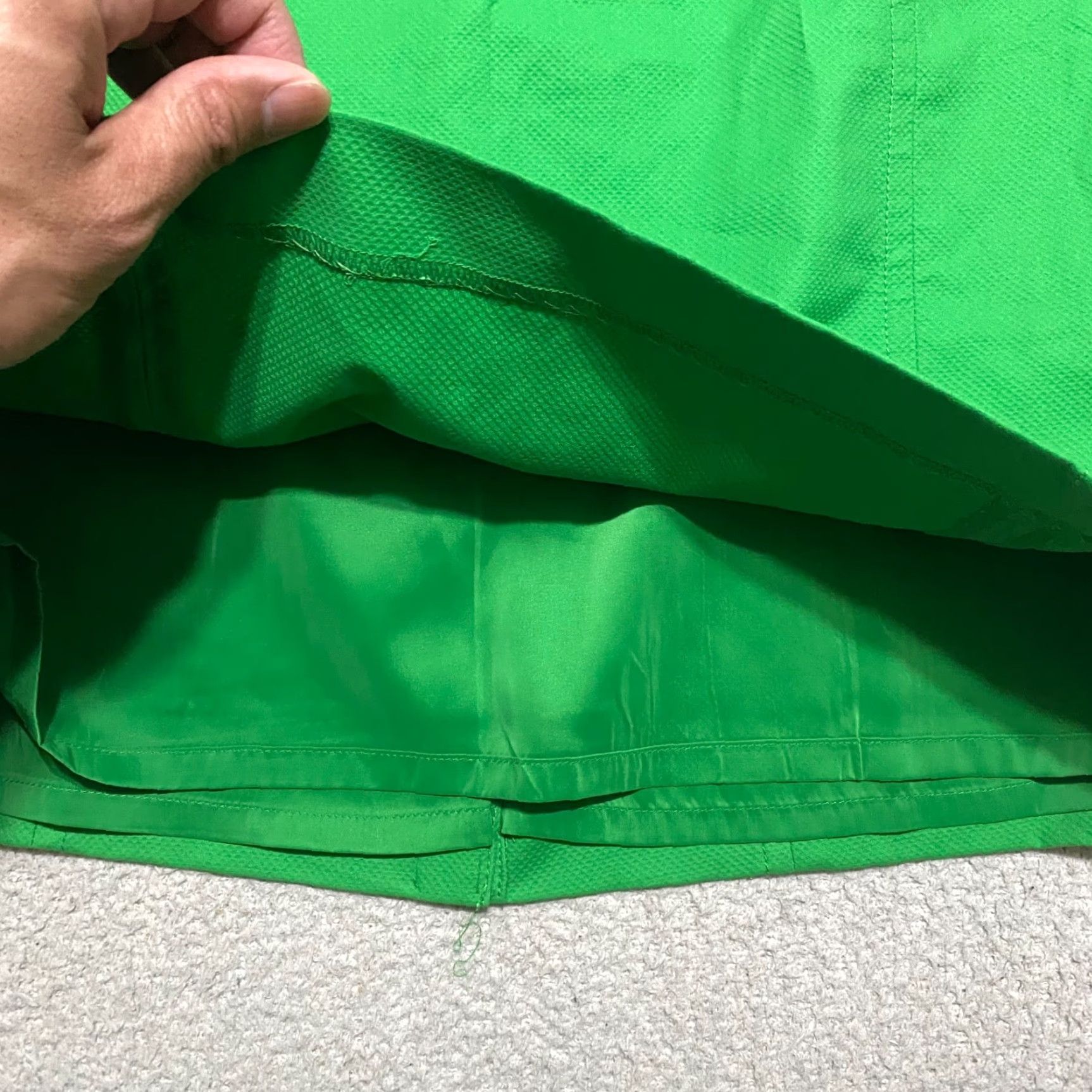 Talbots NWT Talbots Womens 6P Skirt Solid Green Straight Pencil Lined Fairy Academia New Size 28" / US 6 / IT 42 - 3 Thumbnail