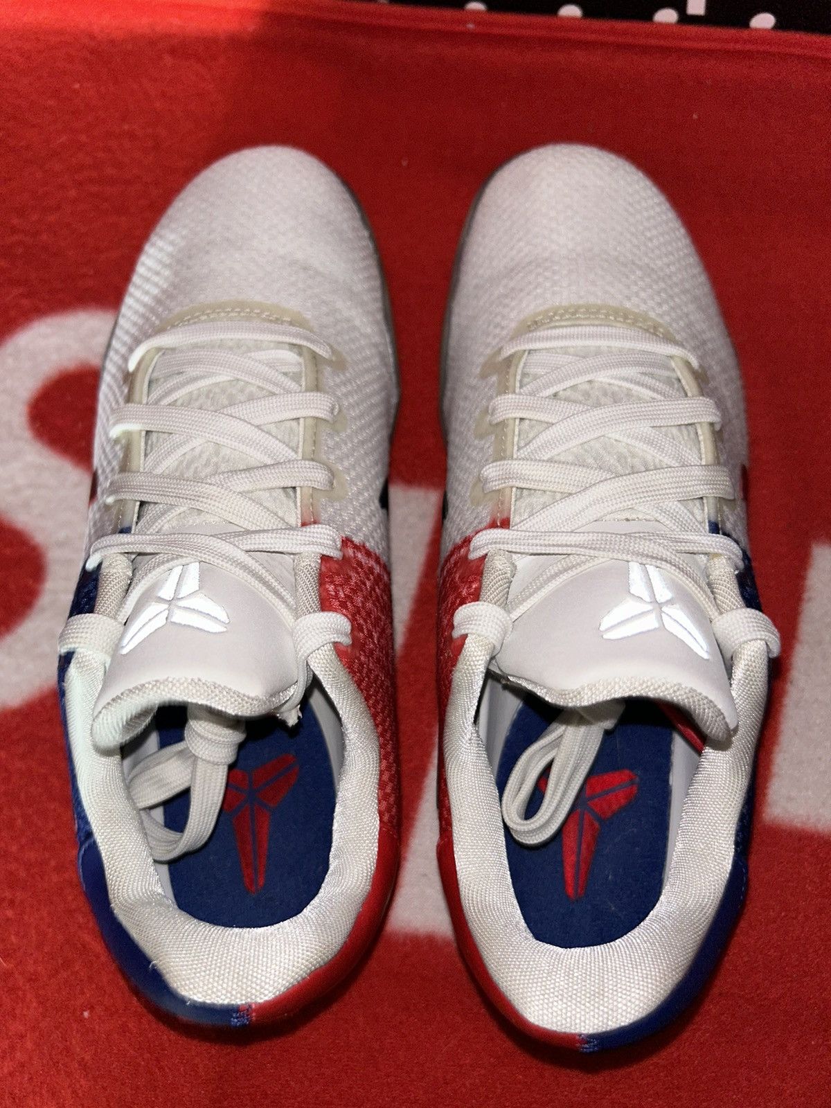 Nike Nike Kobe 11 GS Low Elite ‘USA Olympic’ 822945 184 size 5.5y Size US 5.5 / EU 38 - 4 Thumbnail