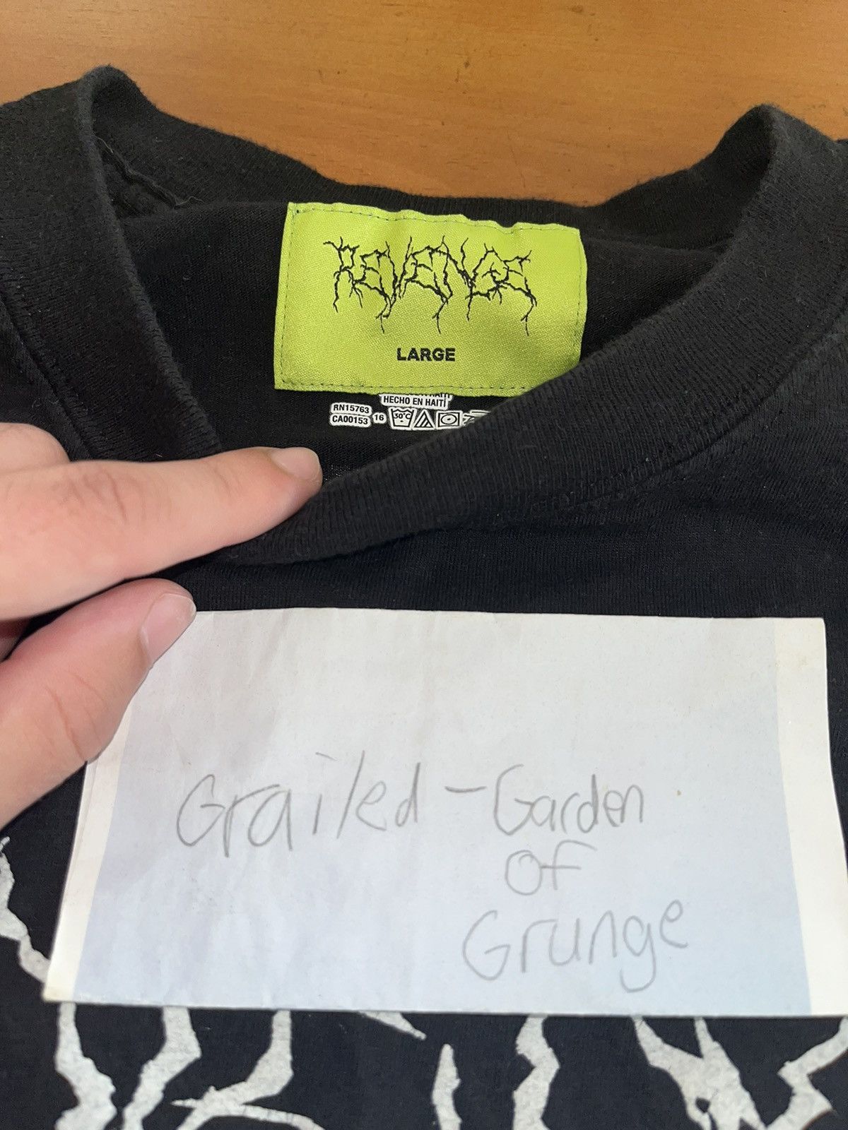 Revenge XXXTENTACION x Revenge Lightning Kill Tee Size Large Size US L / EU 52-54 / 3 - 3 Thumbnail