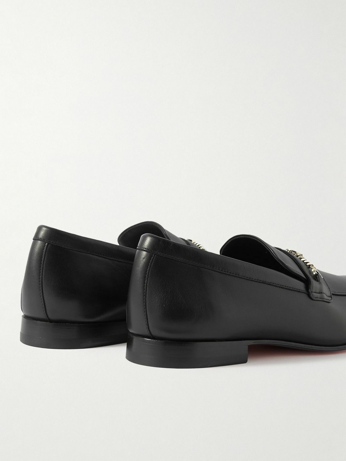 Christian Louboutin o1s1wg111025 Loafers in Black Size US 11 / EU 44 - 4 Thumbnail