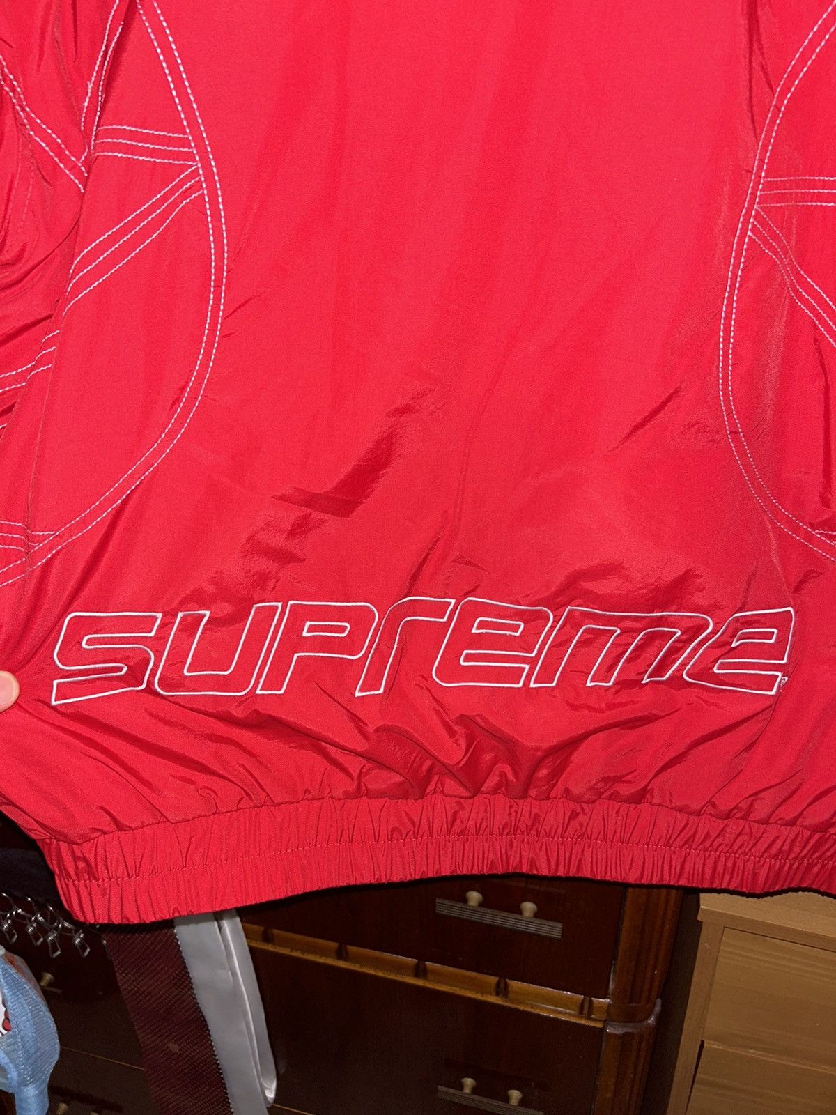 Supreme Supreme Zig Zag Stitch Puffy Jacket FW18 size Large NEW Size US L / EU 52-54 / 3 - 2 Thumbnail