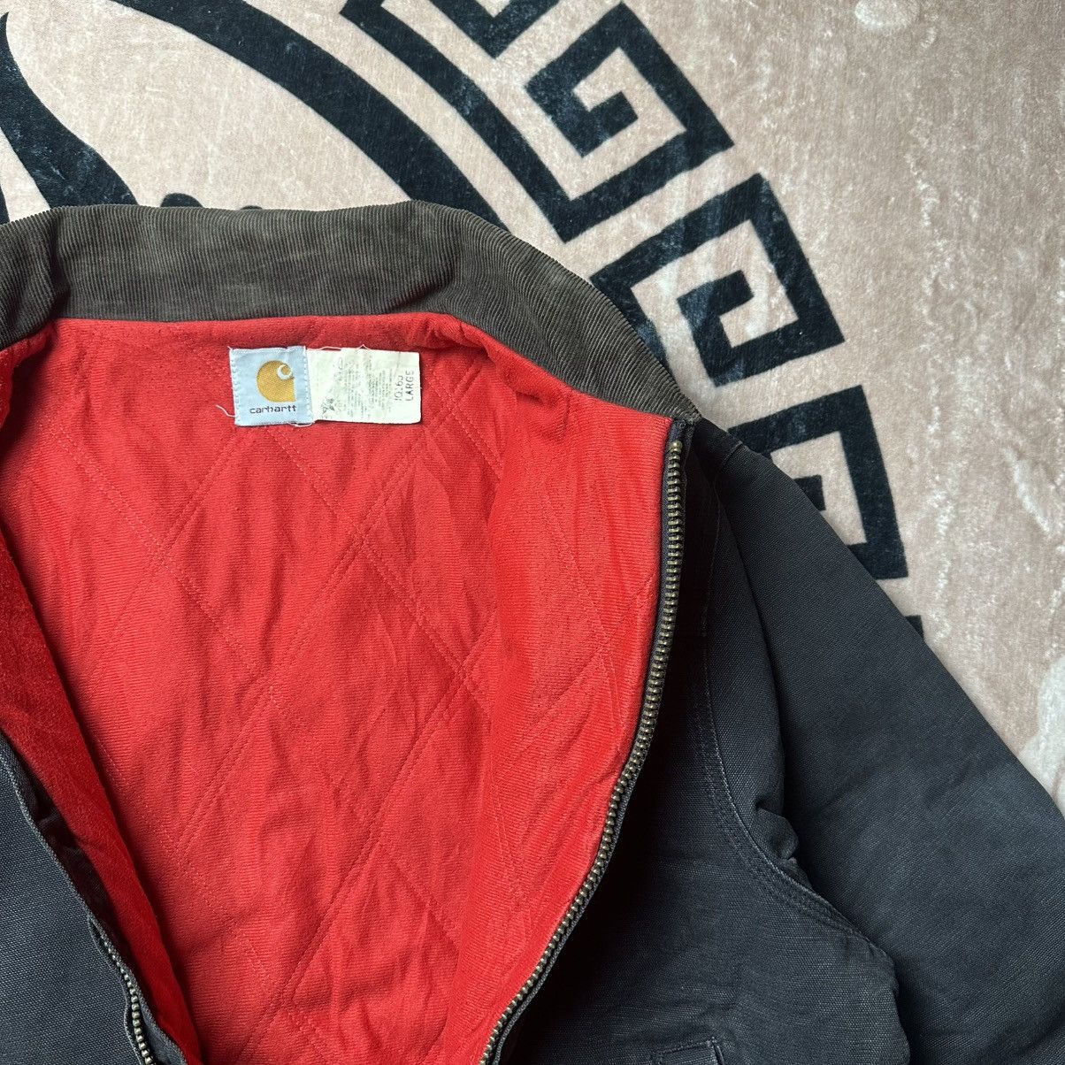 Carhartt Vintage Black Carhartt Corduroy Collar Jacket Size US L / EU 52-54 / 3 - 7 Thumbnail