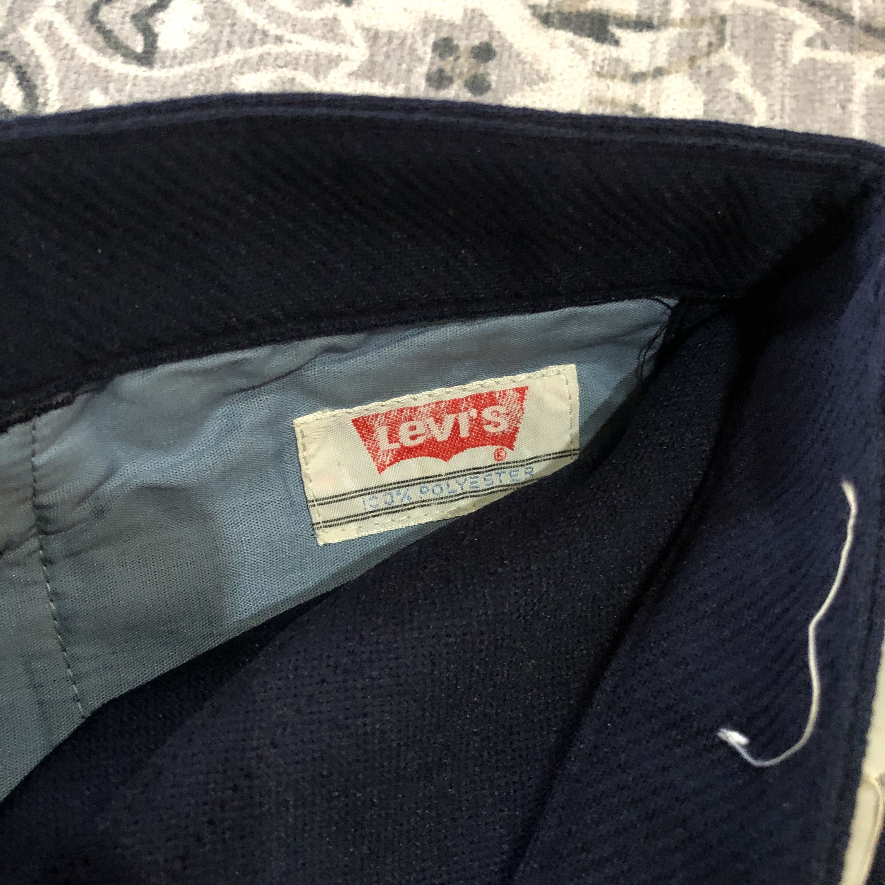 Levi's Vintage Clothing Vintage 70s Levis Big E Knit Flared Jeans Size 26" / US 2 / IT 38 - 6 Thumbnail
