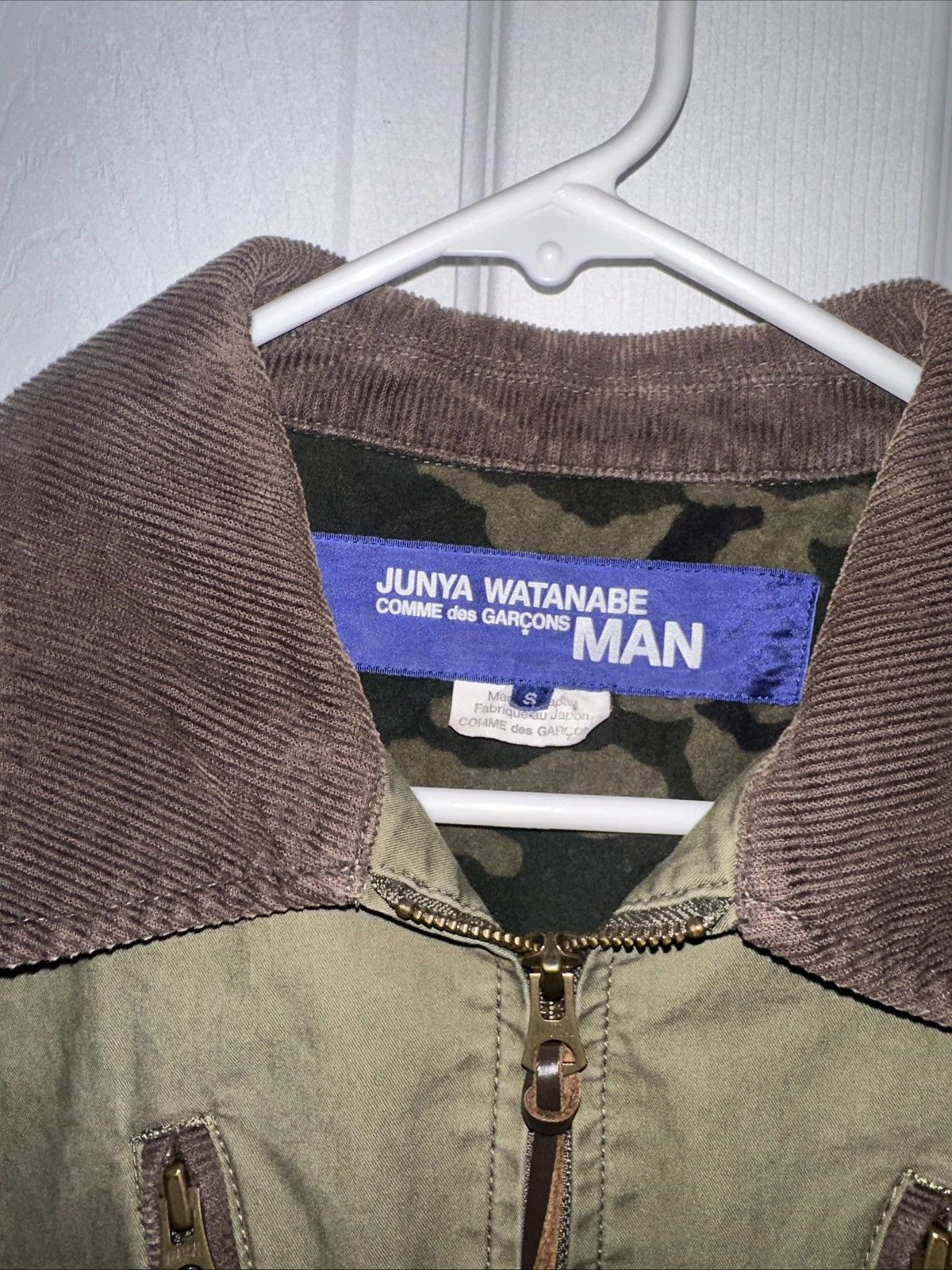 Junya Watanabe Junya watanabe cdg work coat fleece lined WD-J046 Size US S / EU 44-46 / 1 - 2 Thumbnail