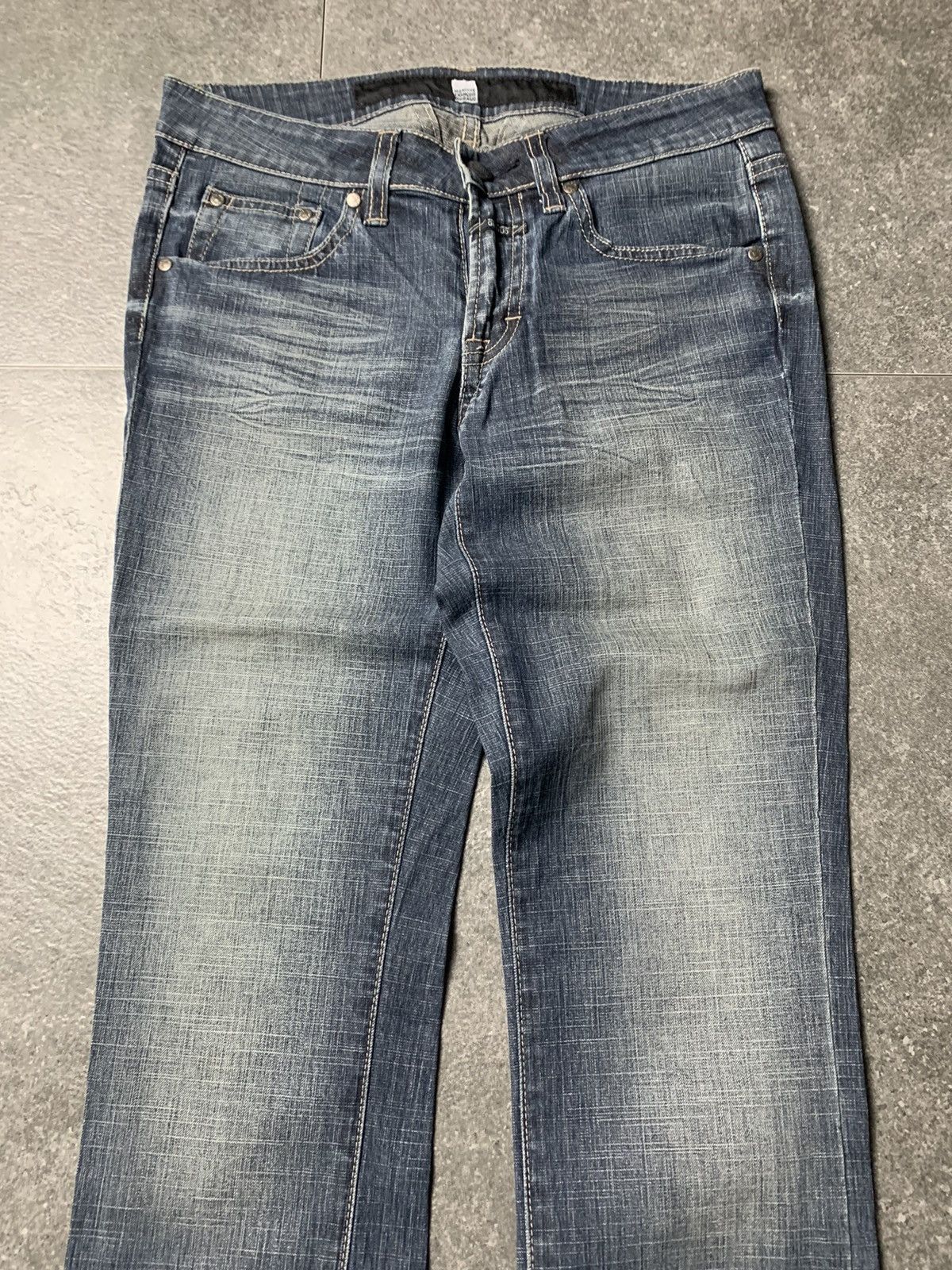 Marithe + Francois Girbaud 2000s Marithe Francois Girbaud Bootcut Denim Size 28" / US 6 / IT 42 - 3 Thumbnail