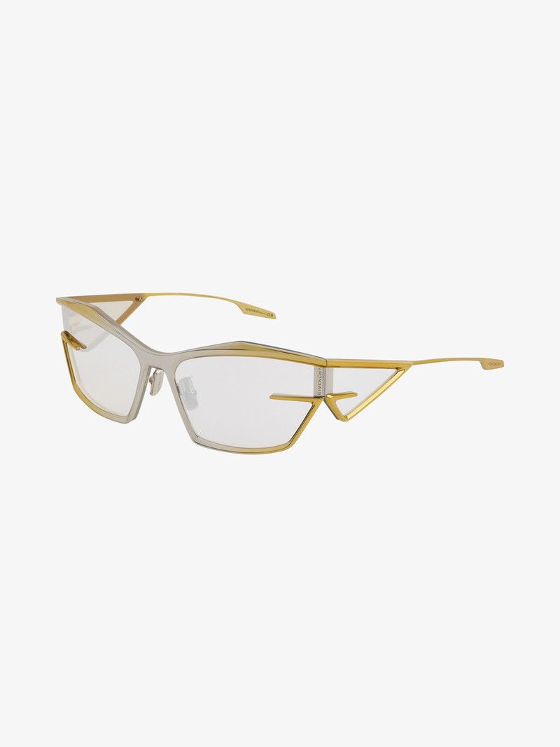 Givenchy o1n1vont0326 Size:OS/Giv Cut Unisex Sunglasses in White/Grey Size ONE SIZE - 1 Thumbnail