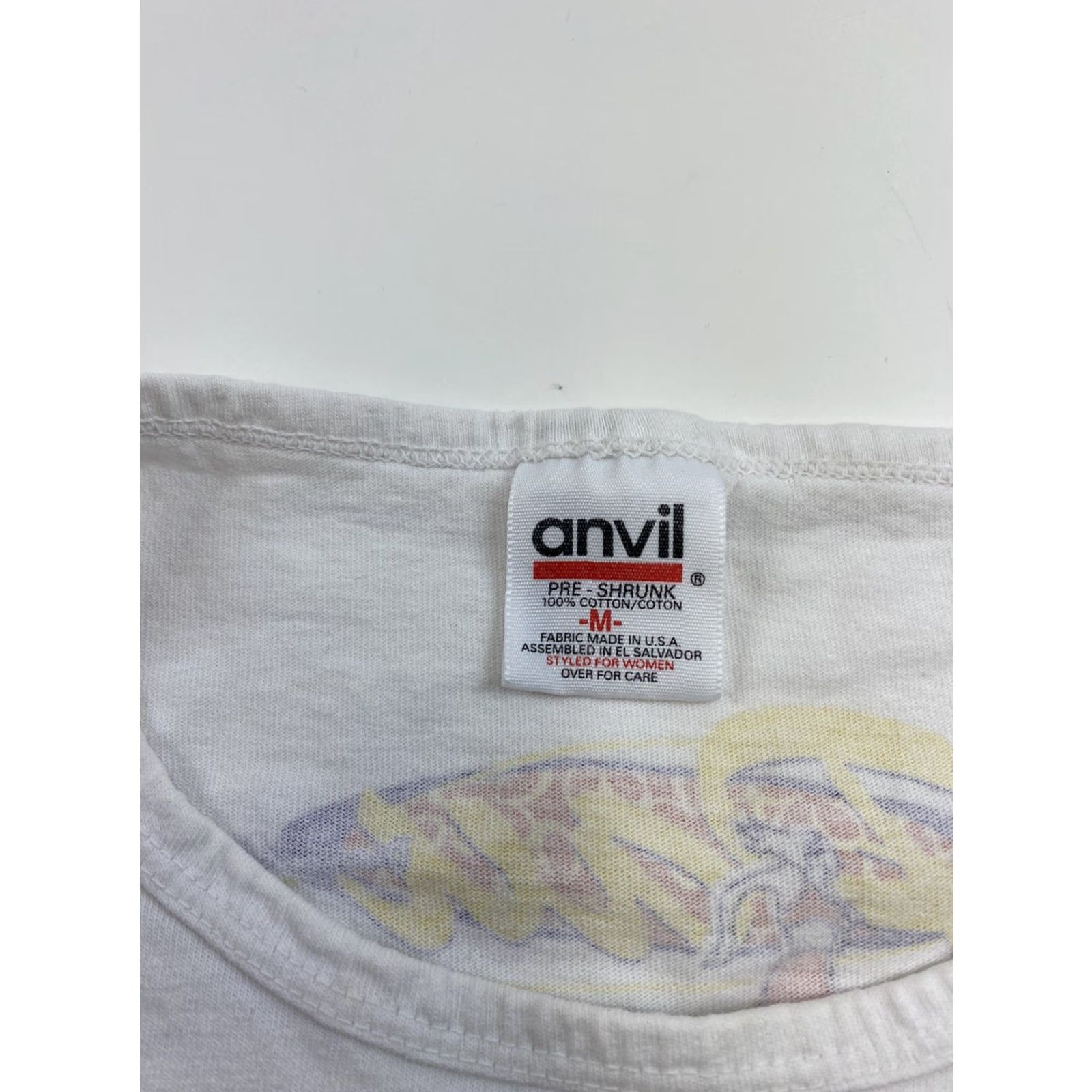 Anvil VINTAGE Straub Hawaii 10k T Shirt Womens M White 2000 Activewear Crew Neck Basic T-Shirt Women Mens Size M / US 6-8 / IT 42-44 - 7 Thumbnail