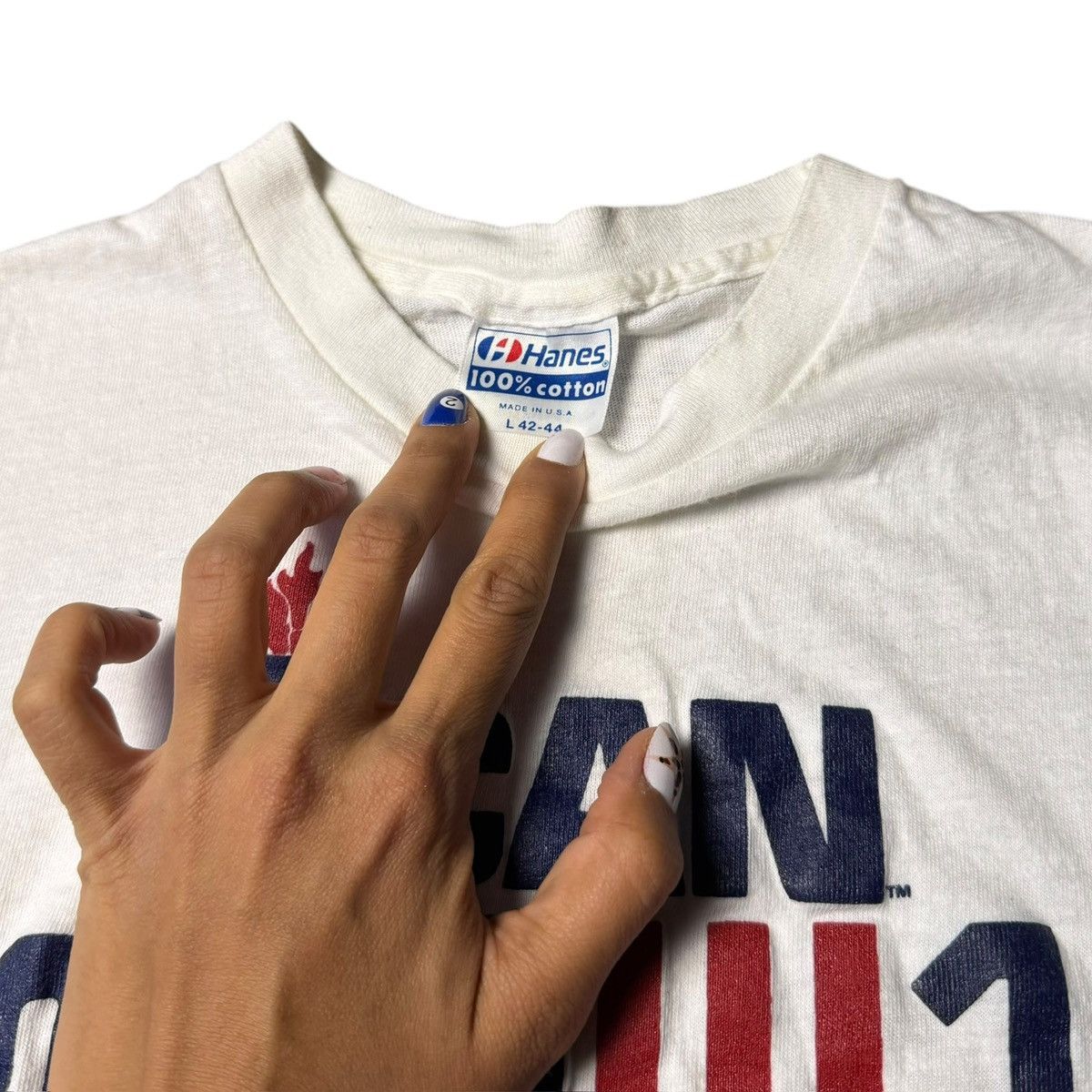 Other Olympics 1984 Vintage American Los Angeles Tank Top Size L / US 10 / IT 46 - 3 Thumbnail