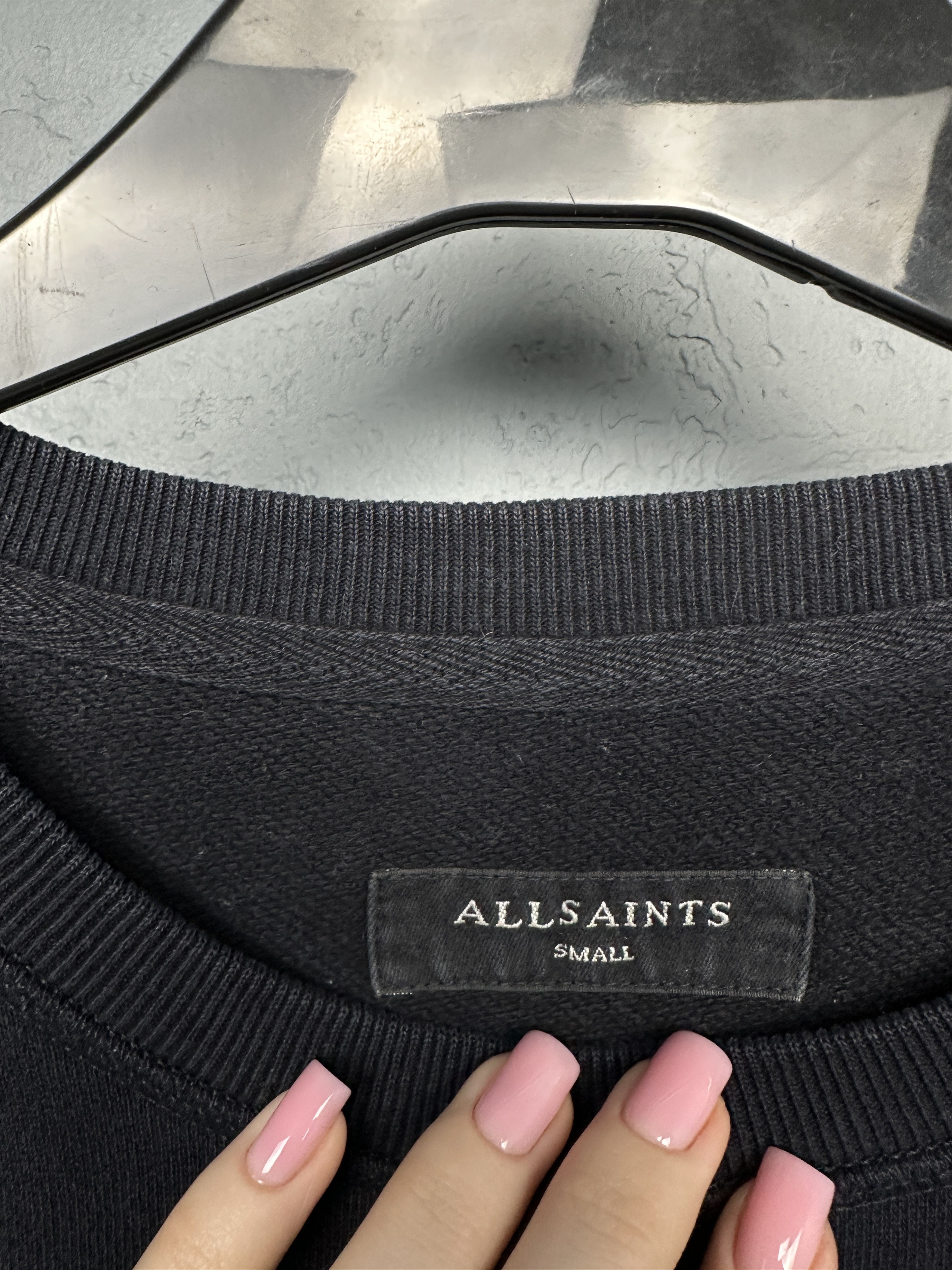 Allsaints Allsaints Vintage Mens Raven Crew Neck Sweatshirt Size US S / EU 44-46 / 1 - 4 Thumbnail