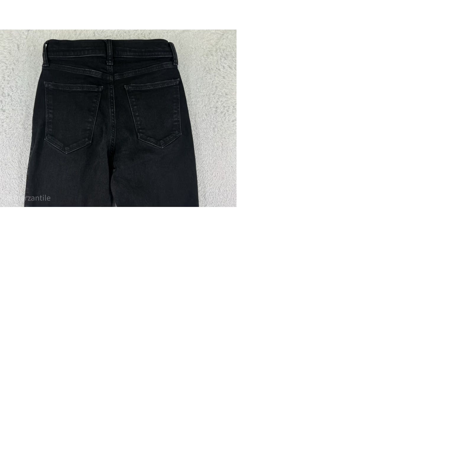 Lucky Brand Lucky Brand Jeans Womens 2 Black Denim Dark Wash Mid Rise Skinny Stretch Jeans - 30 Inseam Size 26" / US 2 / IT 38 - 10 Thumbnail