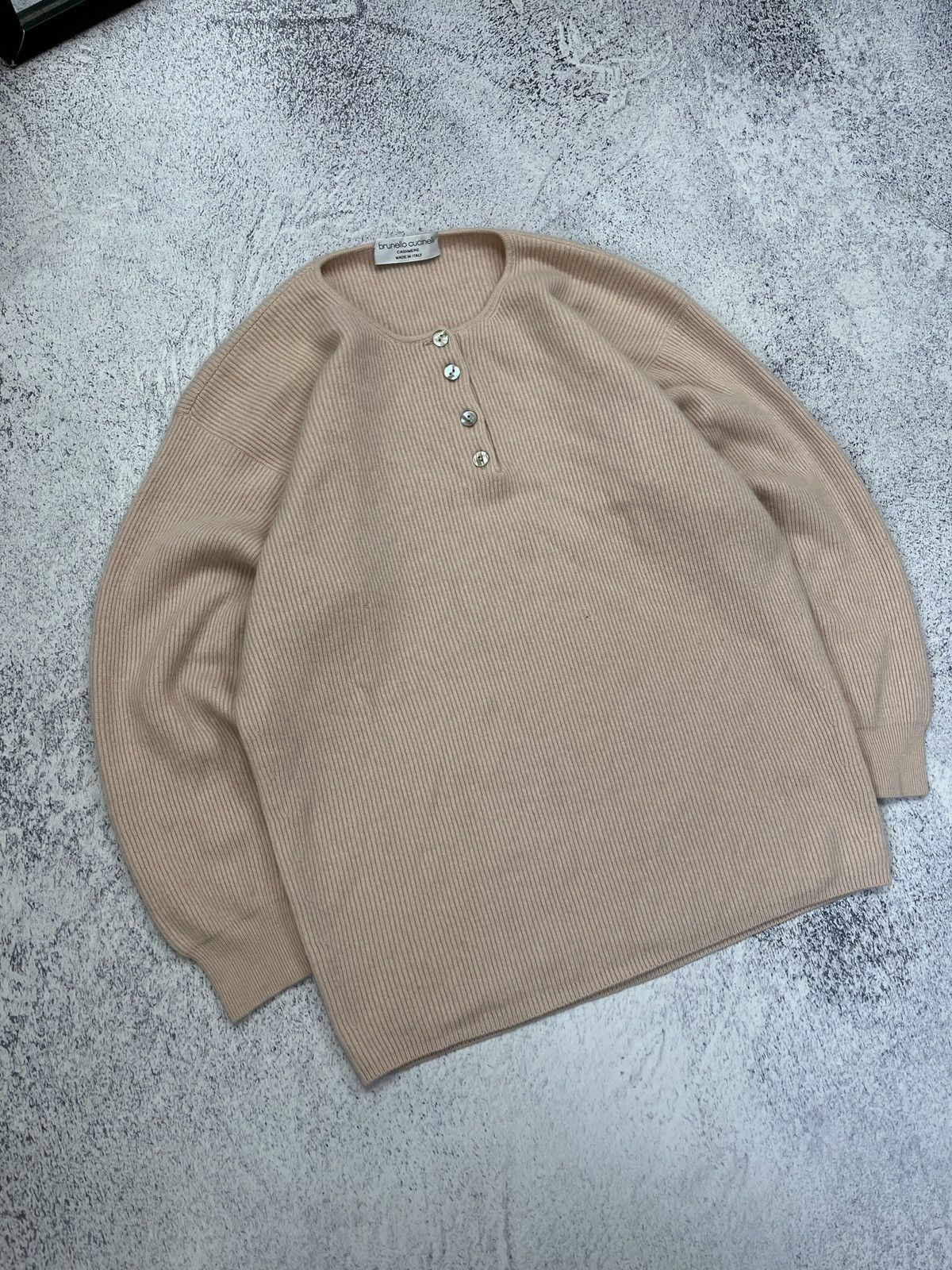 Brunello Cucinelli Brunello Cucinelli Cashmere Sweater Jumper Crewneck Luxury Size US S / EU 44-46 / 1 - 3 Thumbnail