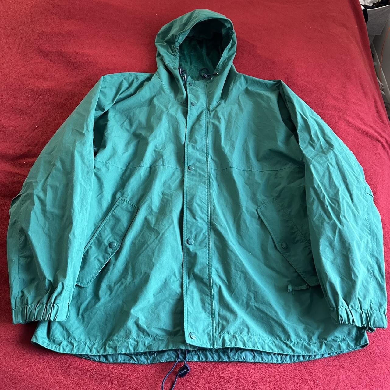 Eddie Bauer Vintage Eddie Bauer Jacket Mens XL Green Waterproof 90s Size US XL / EU 56 / 4 - 1 Thumbnail