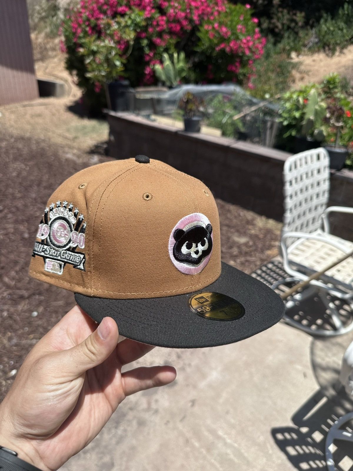 Chicago cubs 2 tone fitted size 71/4