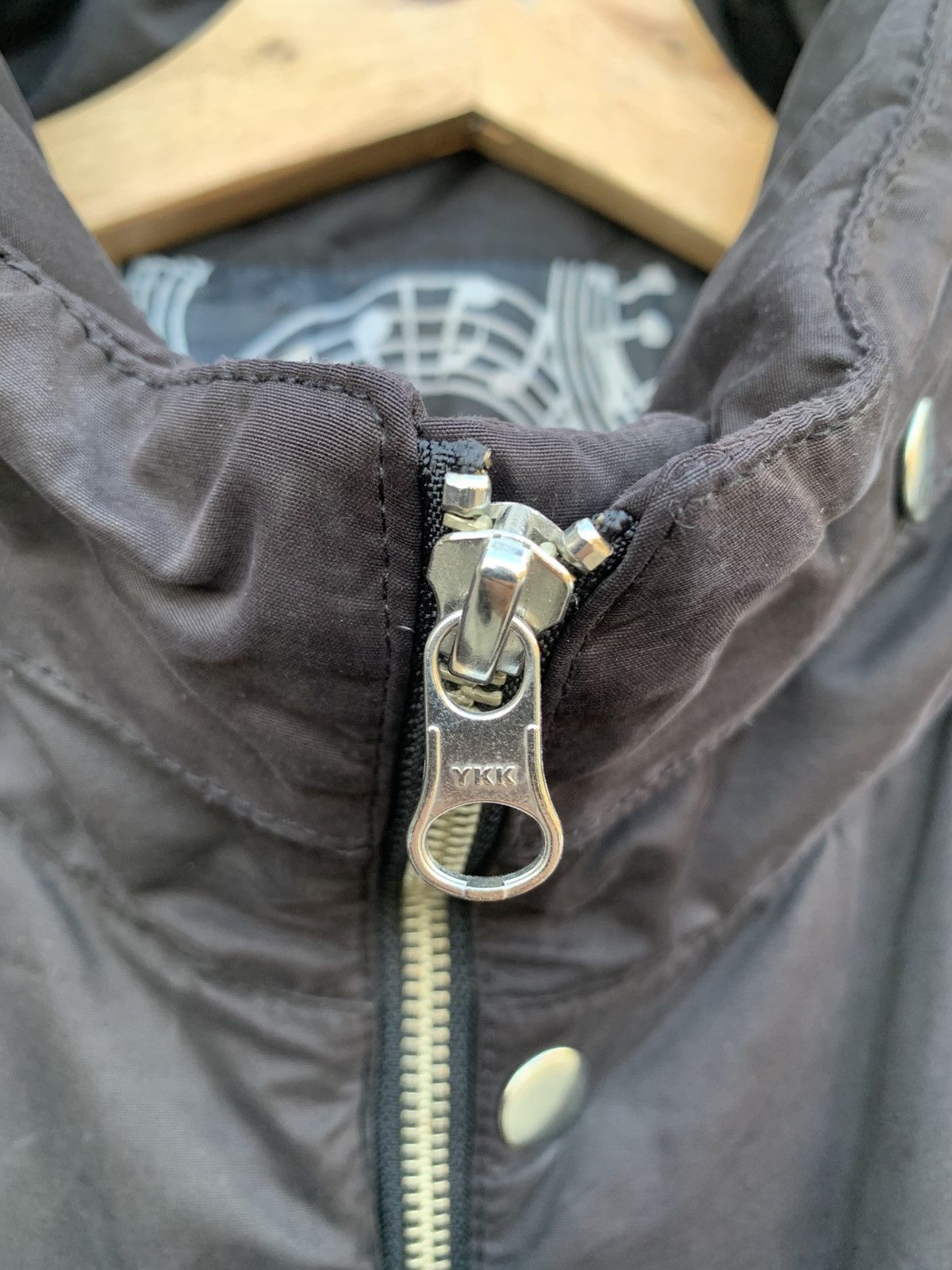 Japanese Brand 2017 A/W NUMBER (N)INE INSULATION ZIP UP BOMBER JACKET Size US M / EU 48-50 / 2 - 15 Thumbnail