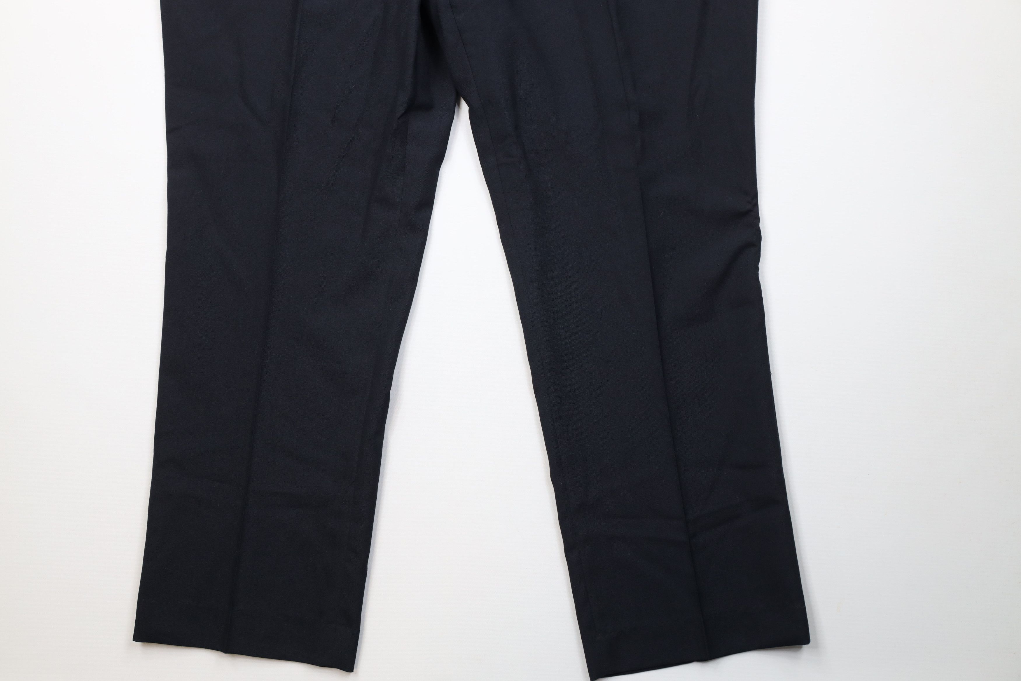 Vintage Vintage 90s Streetwear Wool Knit Wide Leg Chino Pants USA Size US 44 / EU 60 - 4 Thumbnail