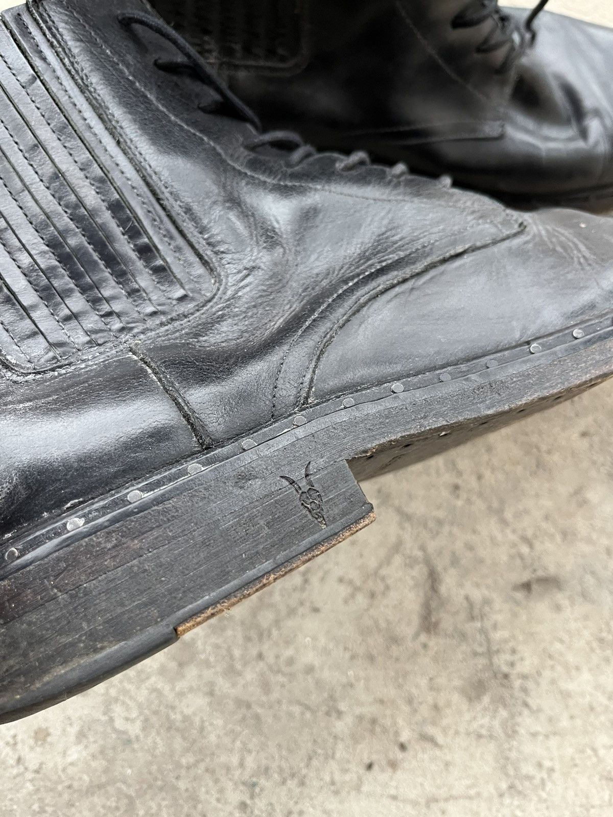Allsaints Allsaints Distressed Leather Chelsea Ankle Boots Shoes Size US 10 / EU 43 - 4 Thumbnail