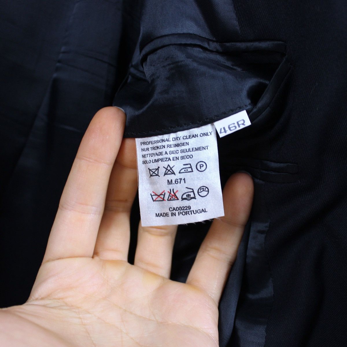 Aquascutum Aquscutum Double Breasted Metal Buttons Blazer Size 46R - 8 Thumbnail