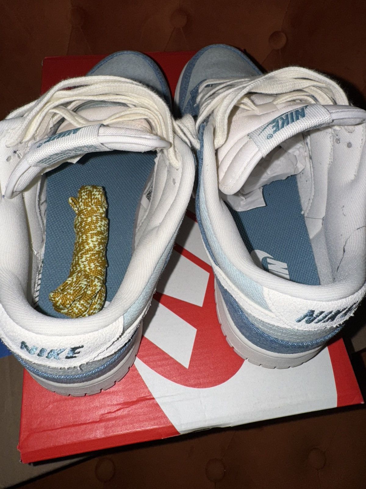 Nike Nike dunks denims Size US 7.5 / IT 37.5 - 6 Thumbnail