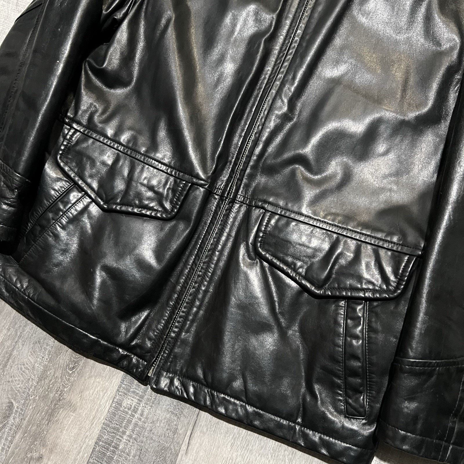 Andrew Marc Vintage Andrew Marc Studio Wilsons Black Leather M Size US M / EU 48-50 / 2 - 3 Thumbnail