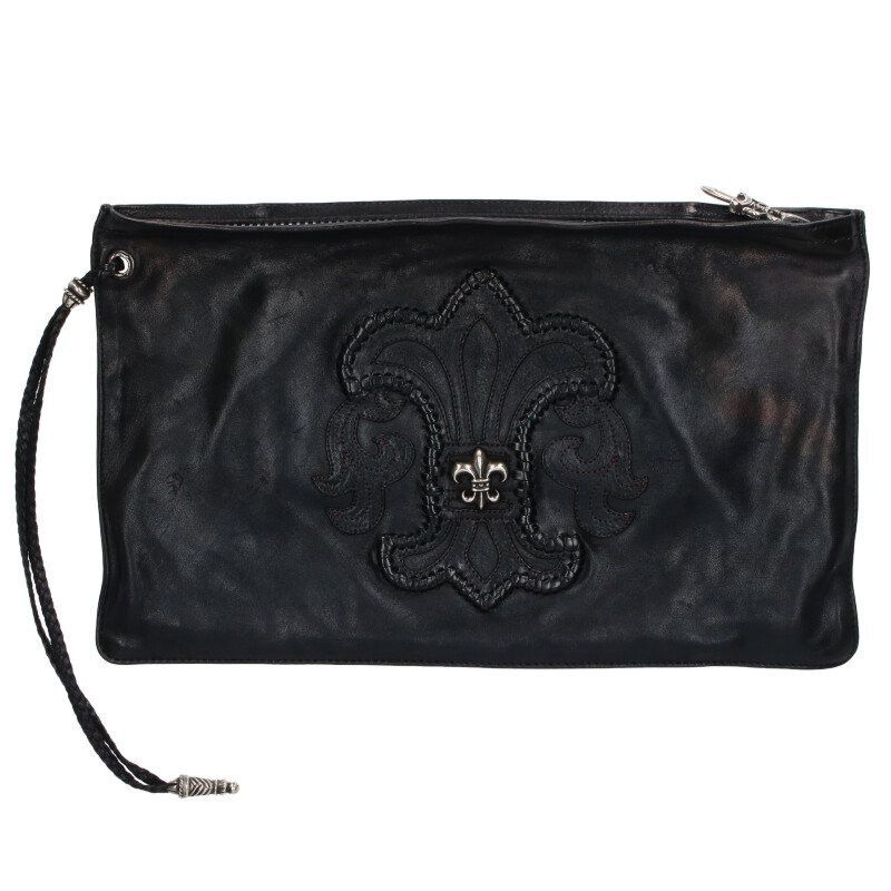バッグ Chrome hearts Flare Suede Pouch Bag Chrome hearts Flare Suede Pouch Bag