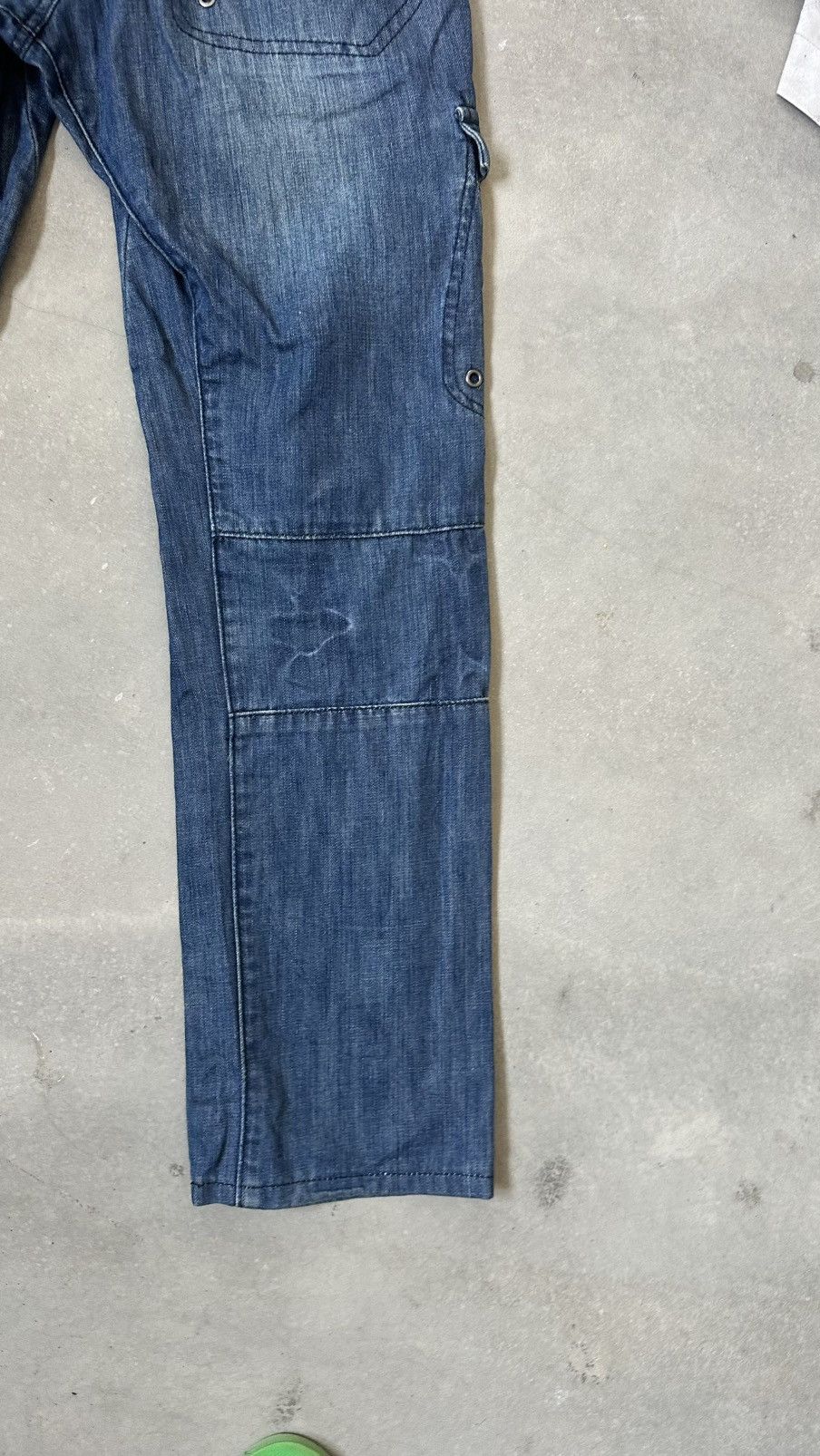 Japanese Brand JAPAN AVANT GARDE CARGO DENIM PANT Size US 31 - 13 Thumbnail