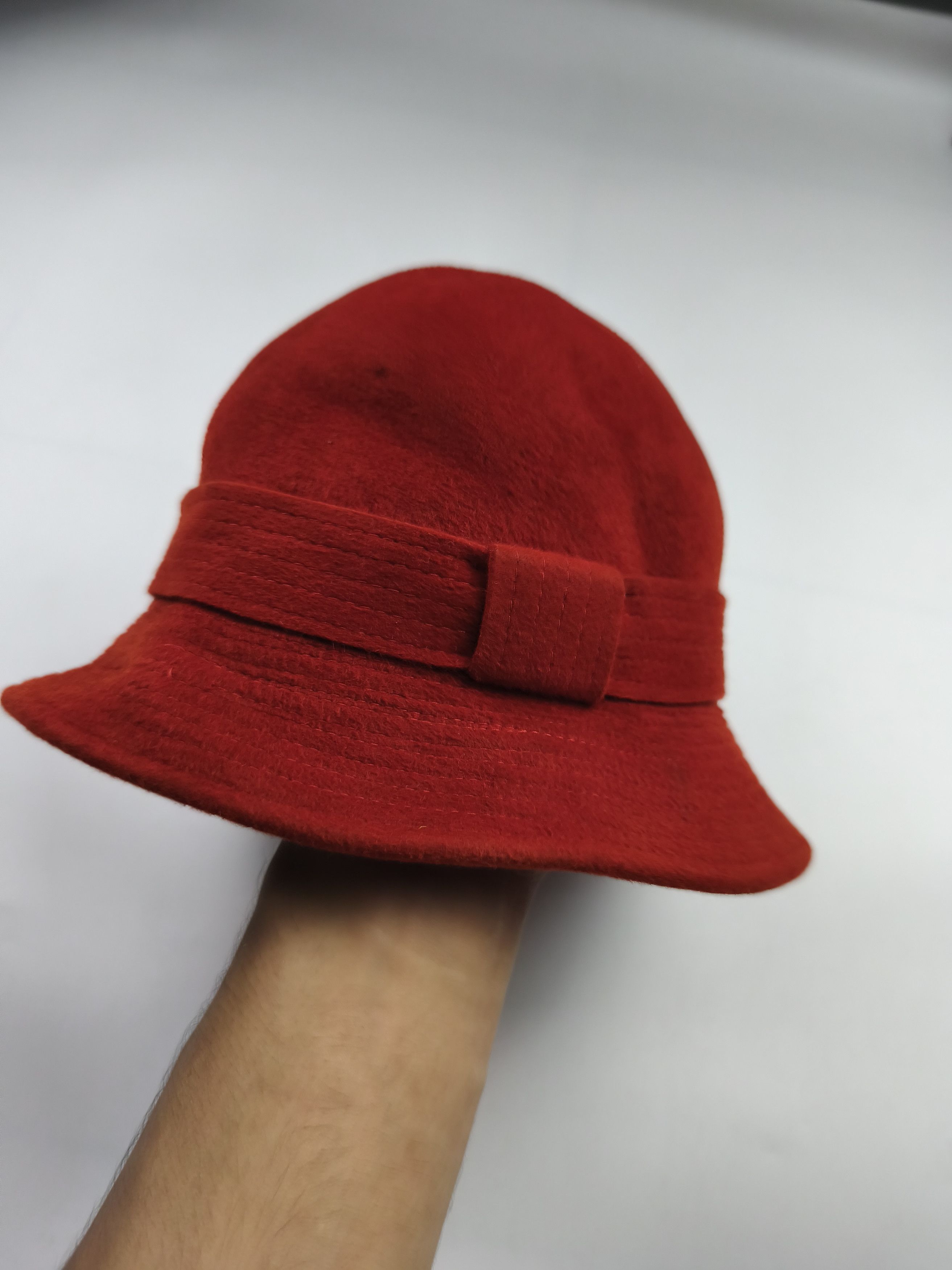 Hermes Hermes rabbit felt cloche hat Size ONE SIZE - 4 Thumbnail