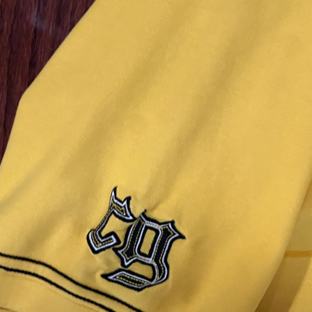 Coogi RARE Coogi Heritage Y2K Polo Shirt Yellow Size 3XL Size US XXL / EU 58 / 5 - 7 Thumbnail