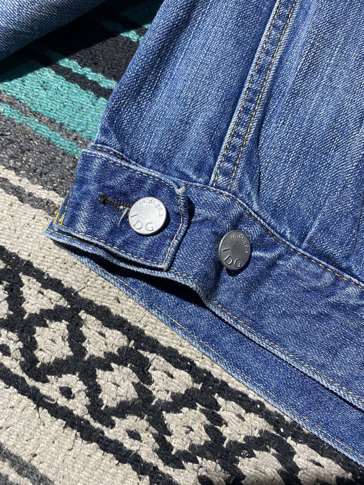 Indigo Indigo Trucker Denim Type 2 Size US S / EU 44-46 / 1 - 9 Thumbnail