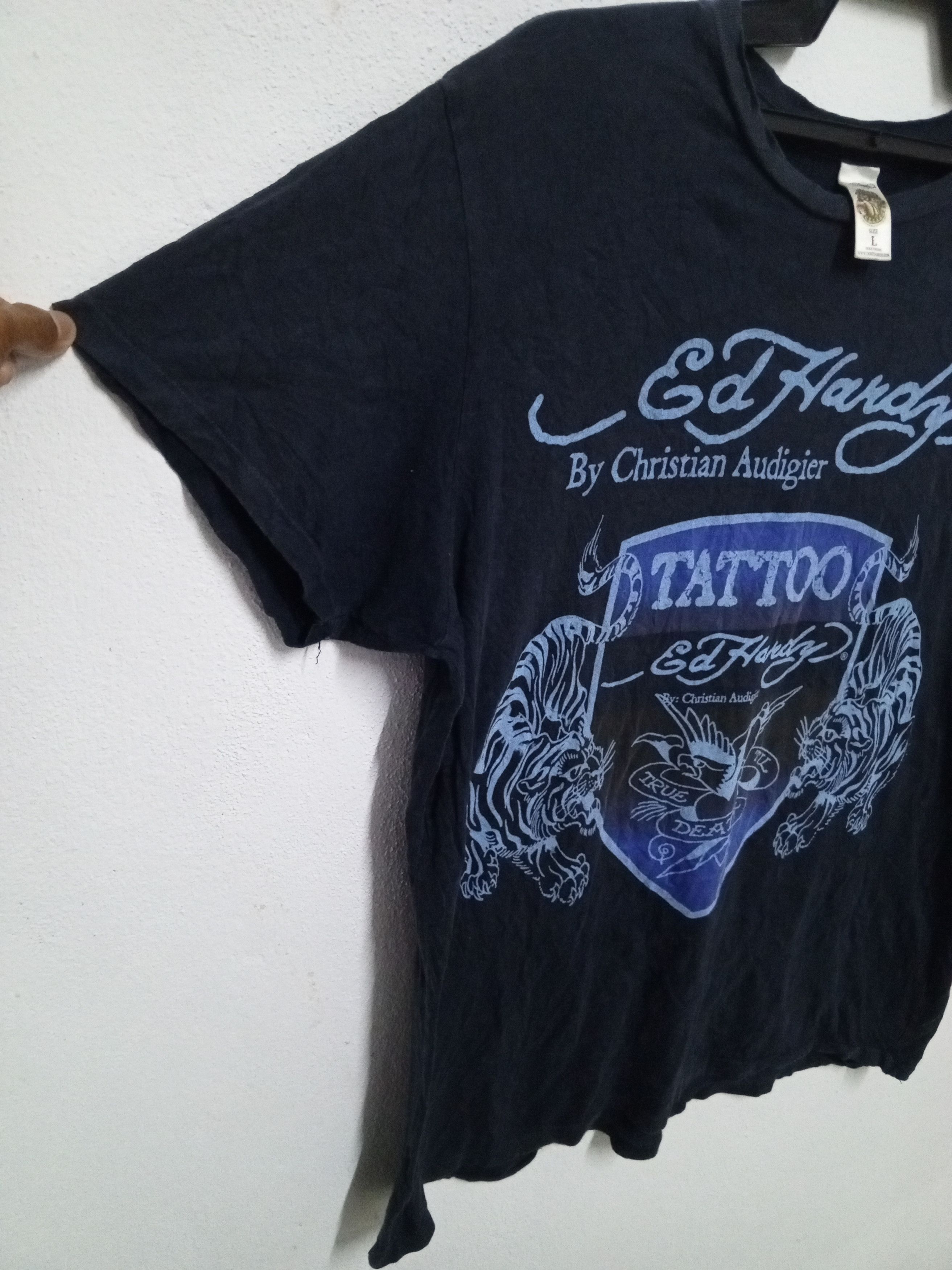 Christian Audigier Ed Hardy × Christian audigier tattoo 2 tiger rare Size US L / EU 52-54 / 3 - 2 Thumbnail