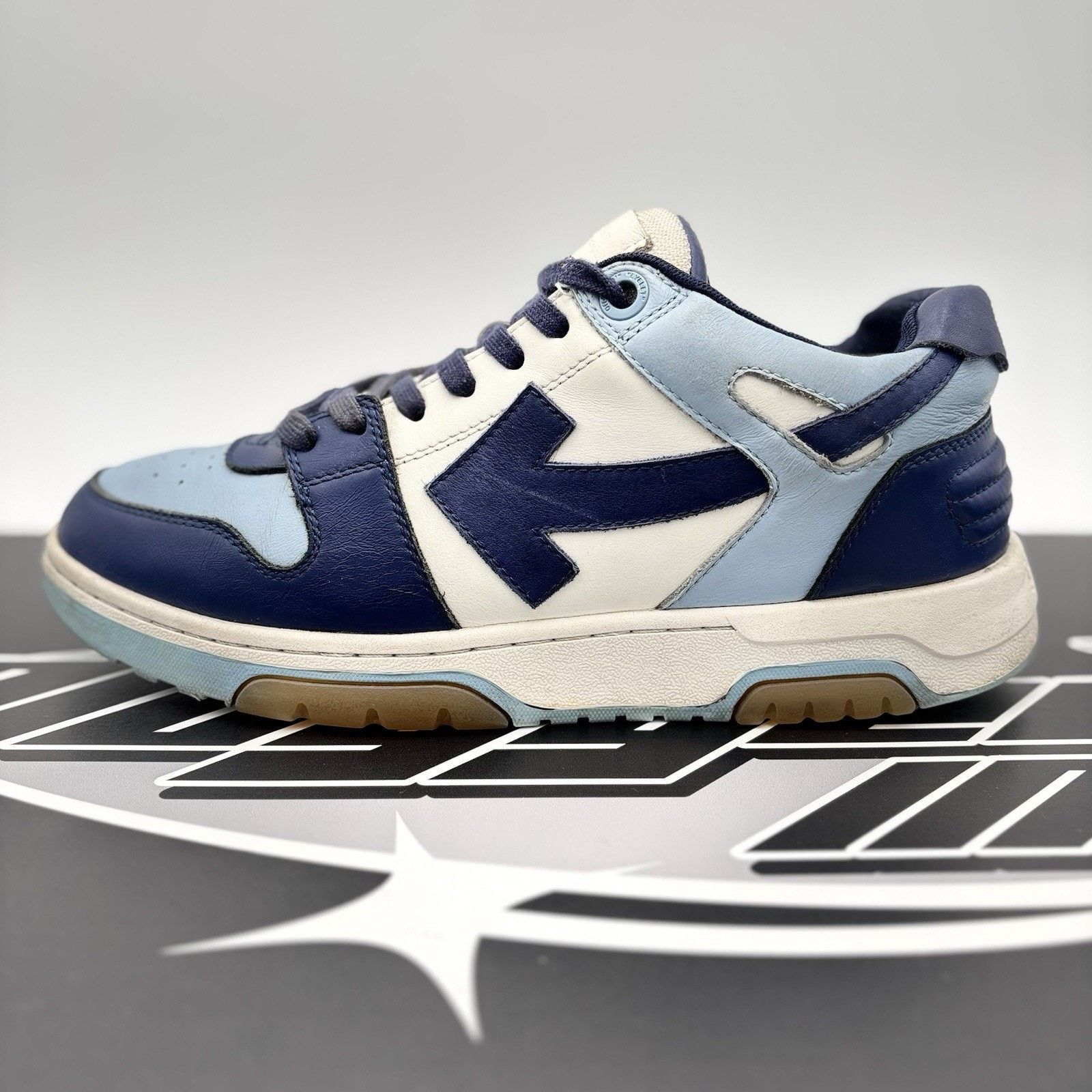 Off-White Off-White Out Of Office ' Blue White ' Size US 9 / EU 42 - 11 Thumbnail