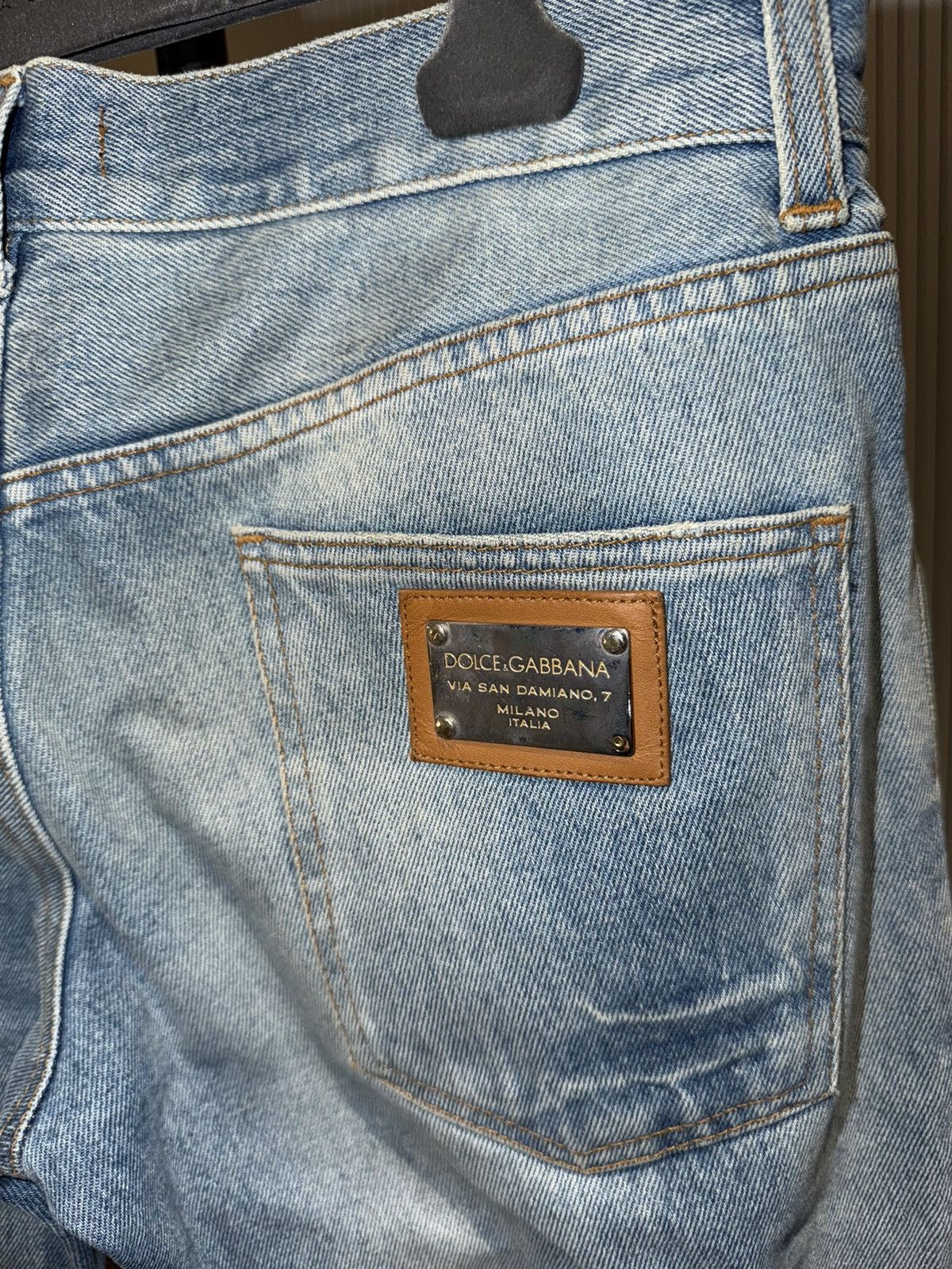 Dolce & Gabbana Dolce & Gabbana Classic Straight Denim Size US 30 / EU 46 - 4 Thumbnail