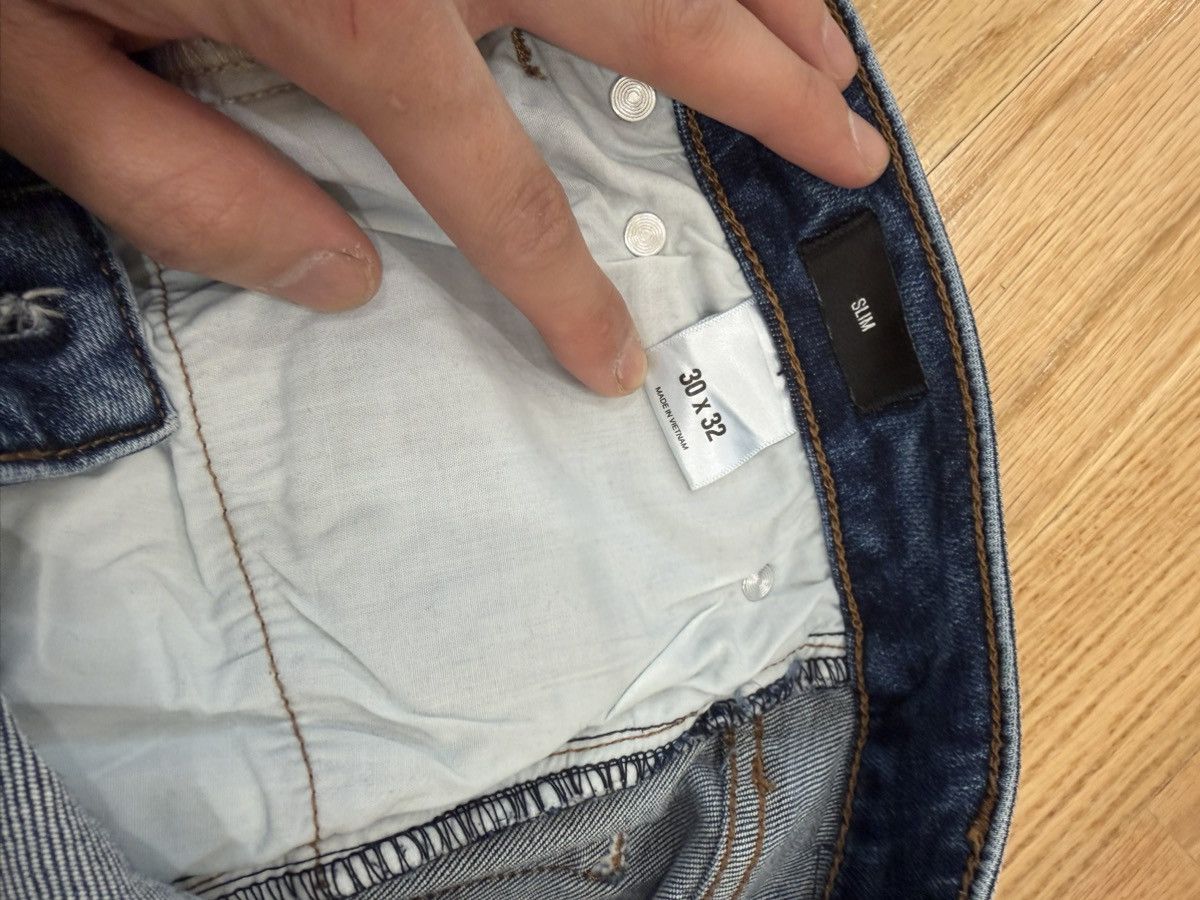 Express Express Slim Denim Washed Jeans Size US 30 / EU 46 - 6 Thumbnail