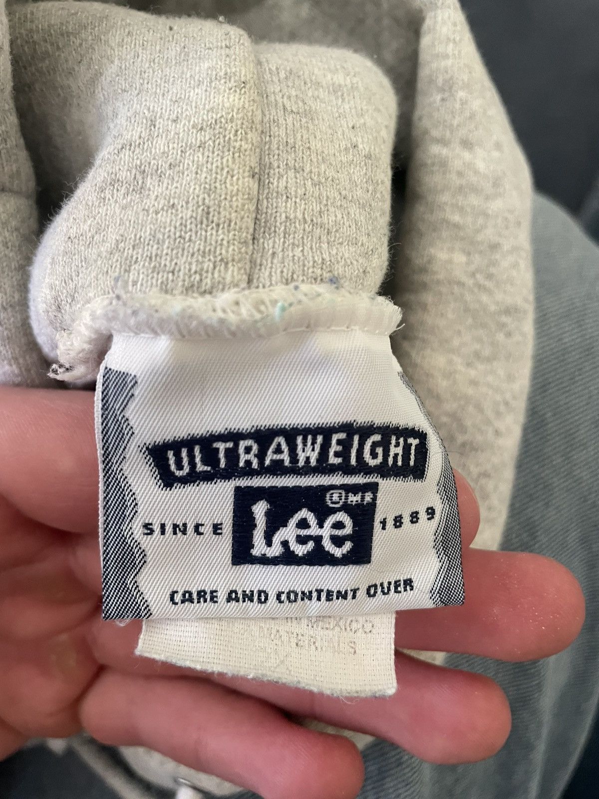 Vintage Thick Michigan grey hoodie large Size US L / EU 52-54 / 3 - 6 Thumbnail