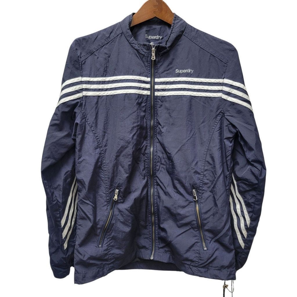 Superdry Superdry Women's Full-Zip Windbreaker Lined Jacket Size XL Size XL / US 12-14 / IT 48-50 - 3 Thumbnail
