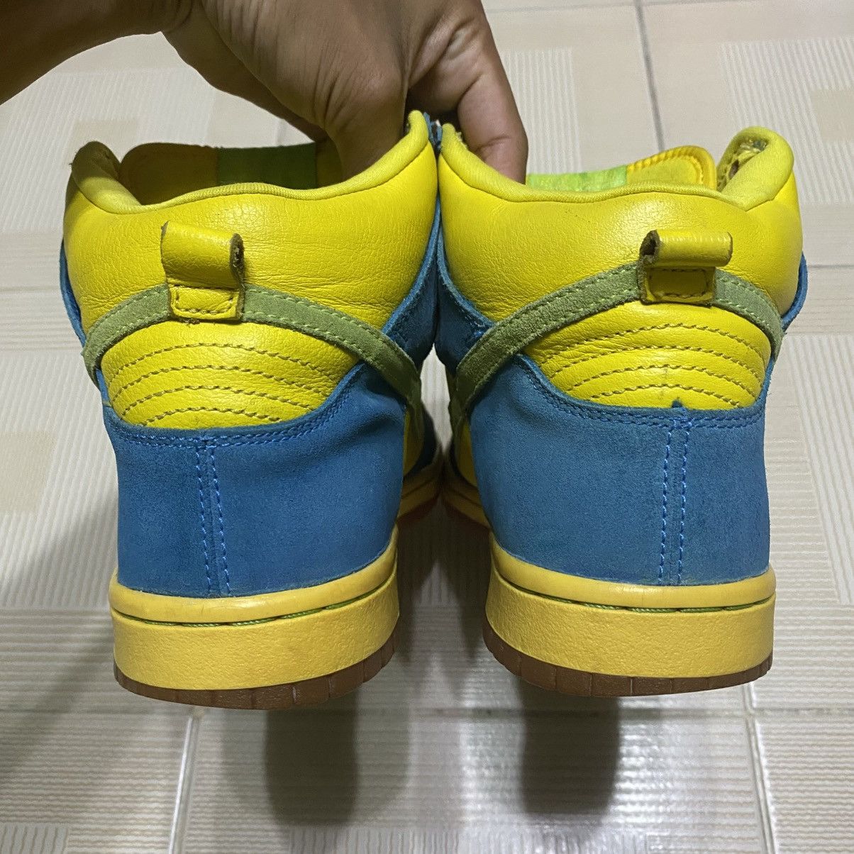 Nike SB Dunk High Marge Simpson 2008 Size US 8 / EU 41 - 14 Thumbnail