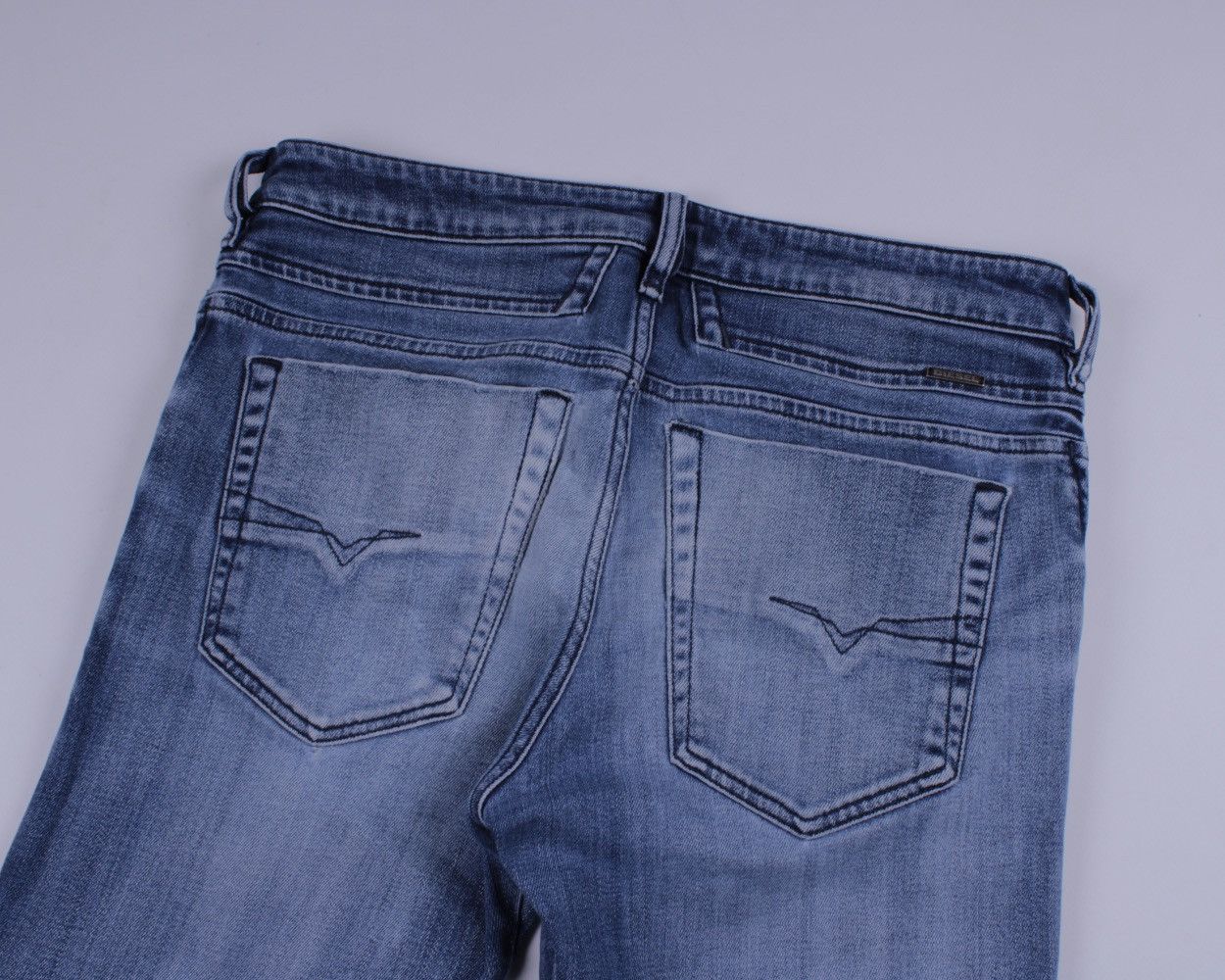 Diesel DIESEL D-BAZER Tapered Blue Slim Denim Stretch Jeans Size US 30 / EU 46 - 5 Thumbnail