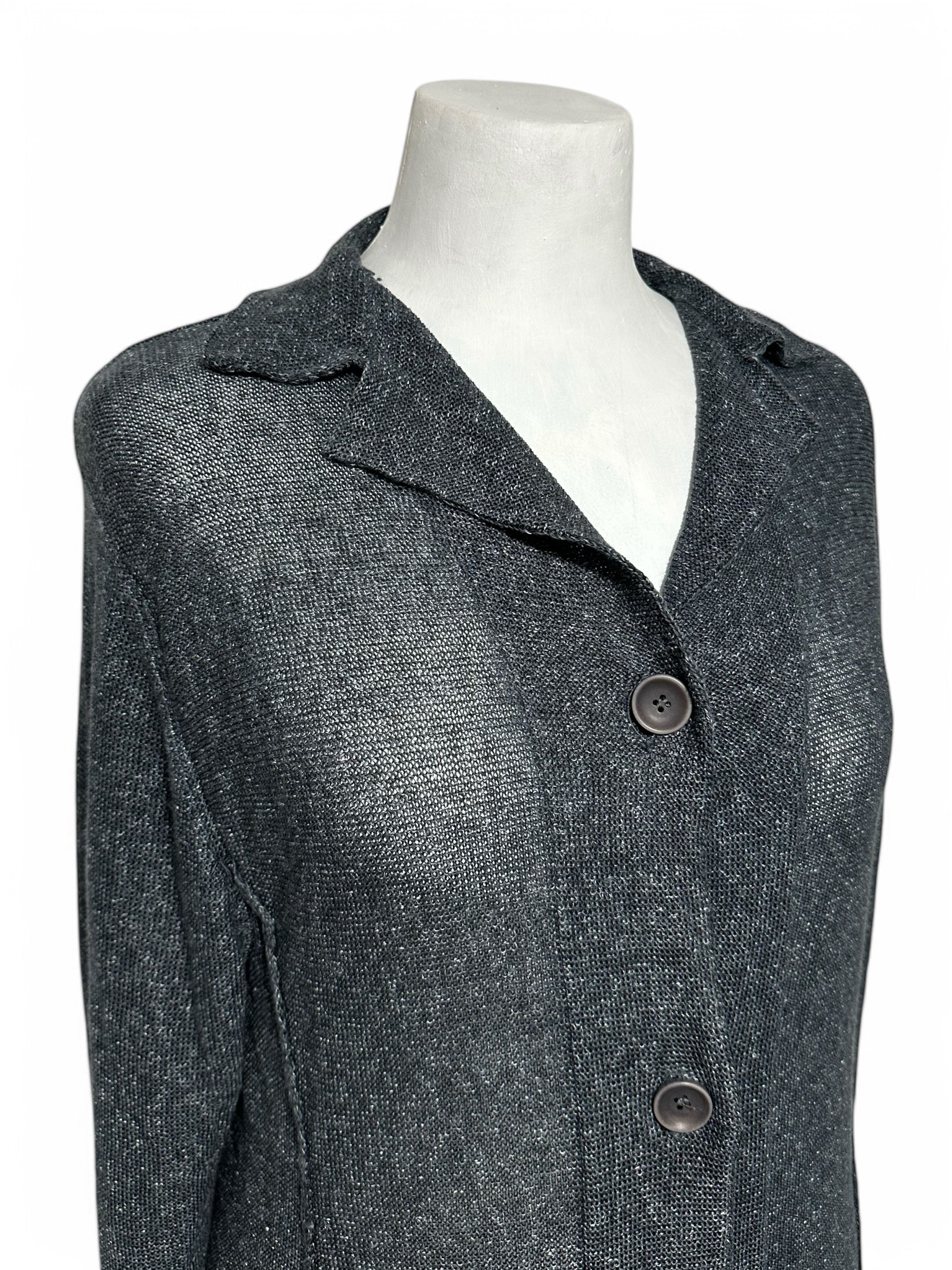 OSKA × Rundholz OSKA Pure Linen Knit Buttoned Ligh Coat Jacket Cardigan Sz 2 Size M / US 6-8 / IT 42-44 - 2 Thumbnail