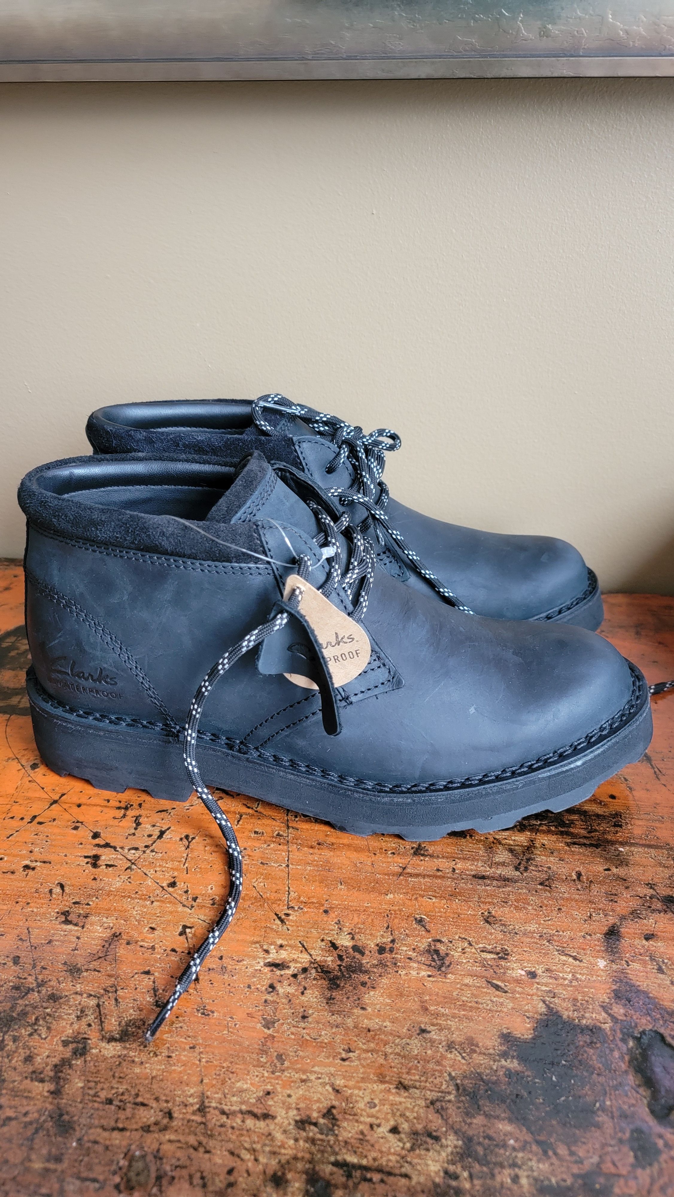 Clarks Man's Boots Clarks Corston DB Waterproof Size US 7.5 / EU 40-41 - 6 Thumbnail