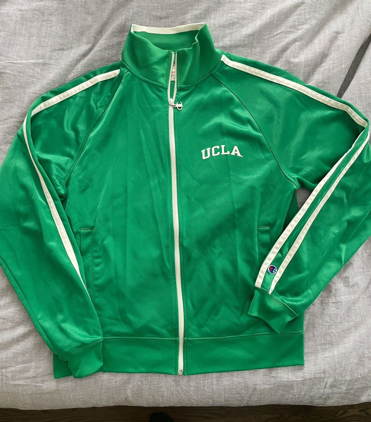 Champion UCLA Champion Fieldhouse Zip Up Track Jacket Suit Green Size US L / EU 52-54 / 3 - 1 Thumbnail