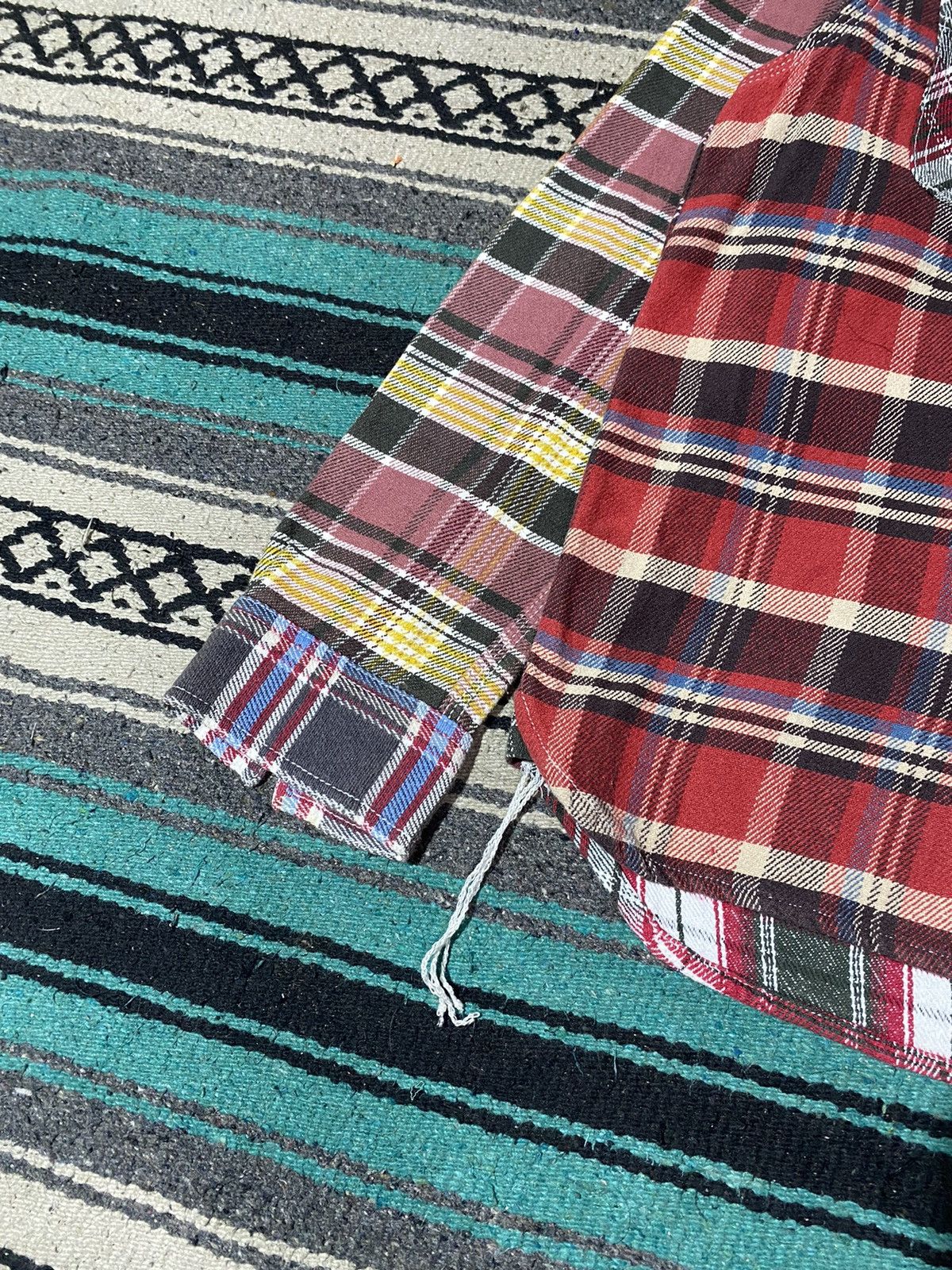 Japanese Brand Houston Union Made Heavyweight Flannel Shirt Size US L / EU 52-54 / 3 - 7 Thumbnail