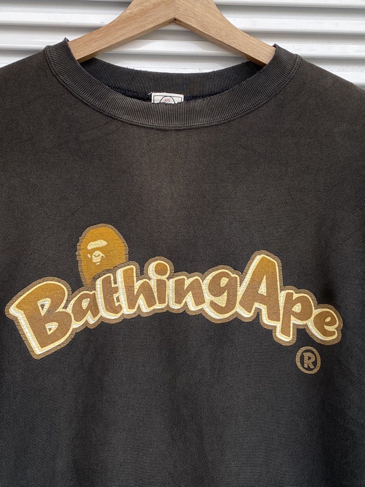 Bape × Vintage Bathing Ape Crewneck Size US M / EU 48-50 / 2 - 4 Thumbnail