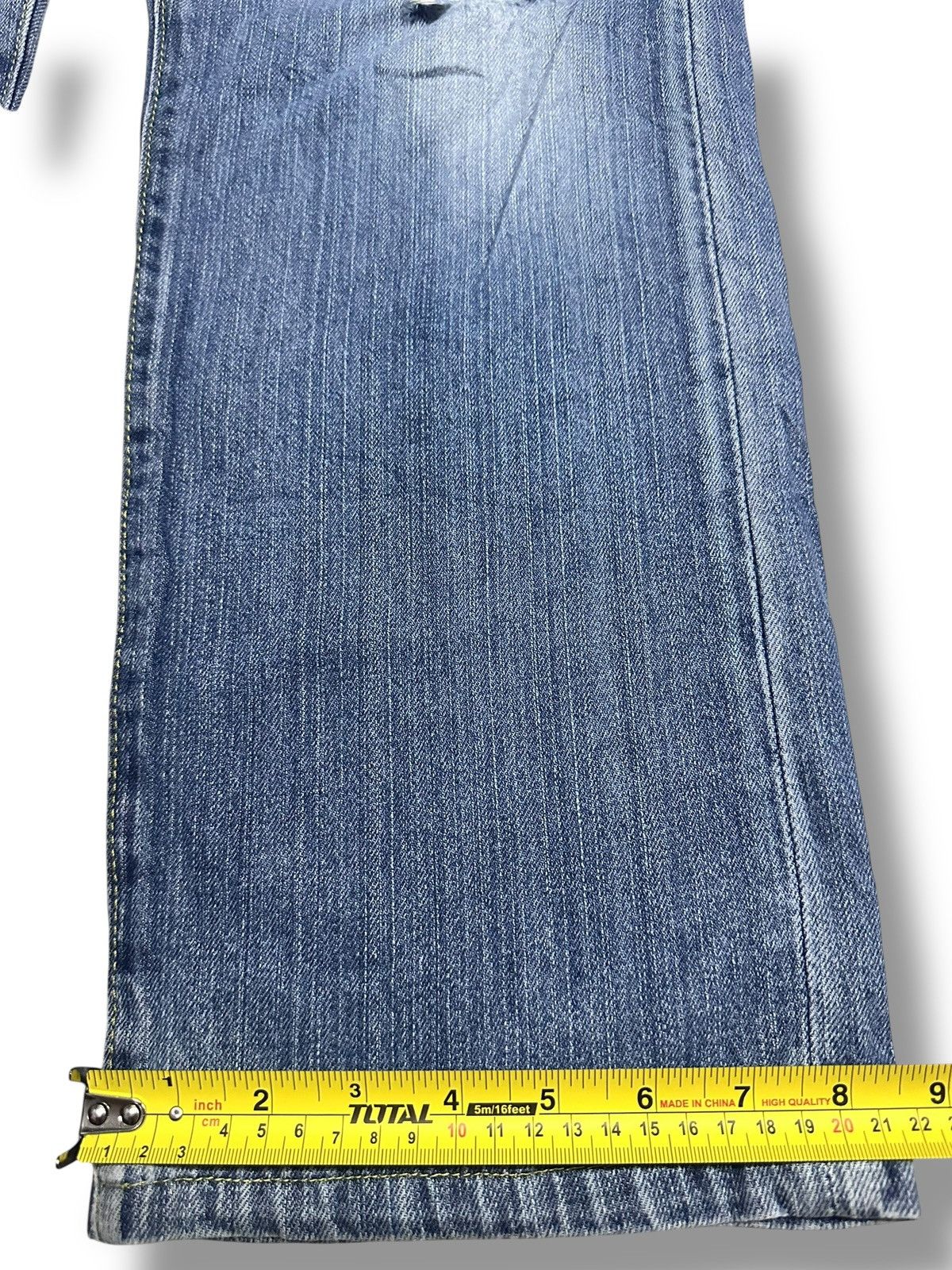 Japanese Brand GLHeart Limited Edition Vintage Jeans With Loose Style Faded Size US 35 - 15 Thumbnail