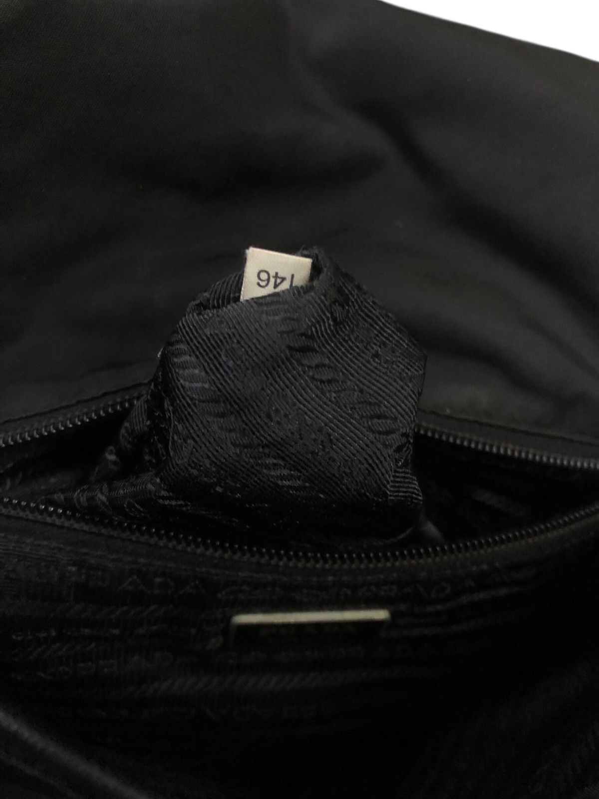 Prada 💯Authentic PRADA Tessuto Nylon Messenger Crossbody Bag Black Size ONE SIZE - 13 Thumbnail