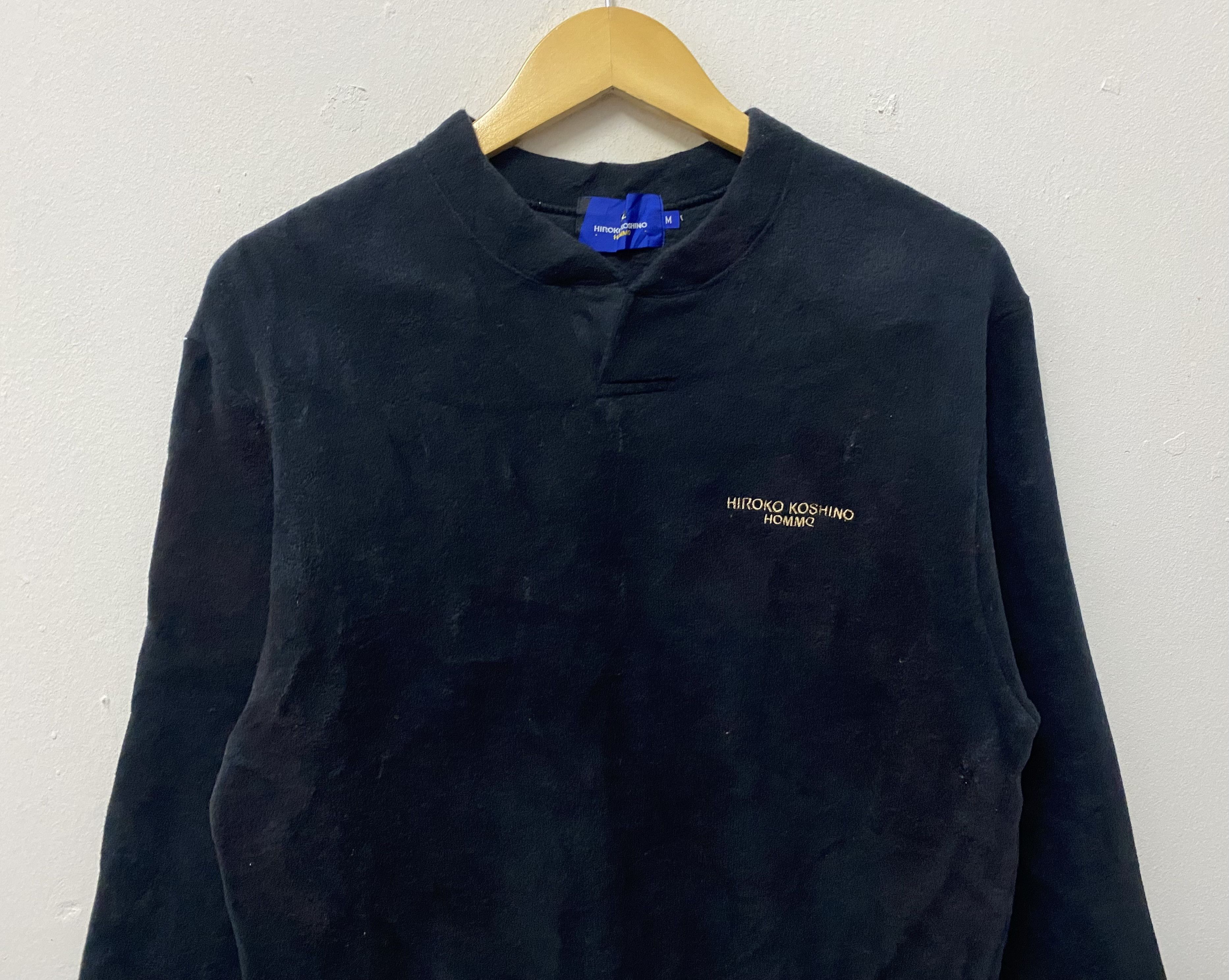 Hiroko Koshino Homme Vintage Hiroko Koshino Homme Knitwear Shirts Size US S / EU 44-46 / 1 - 3 Thumbnail