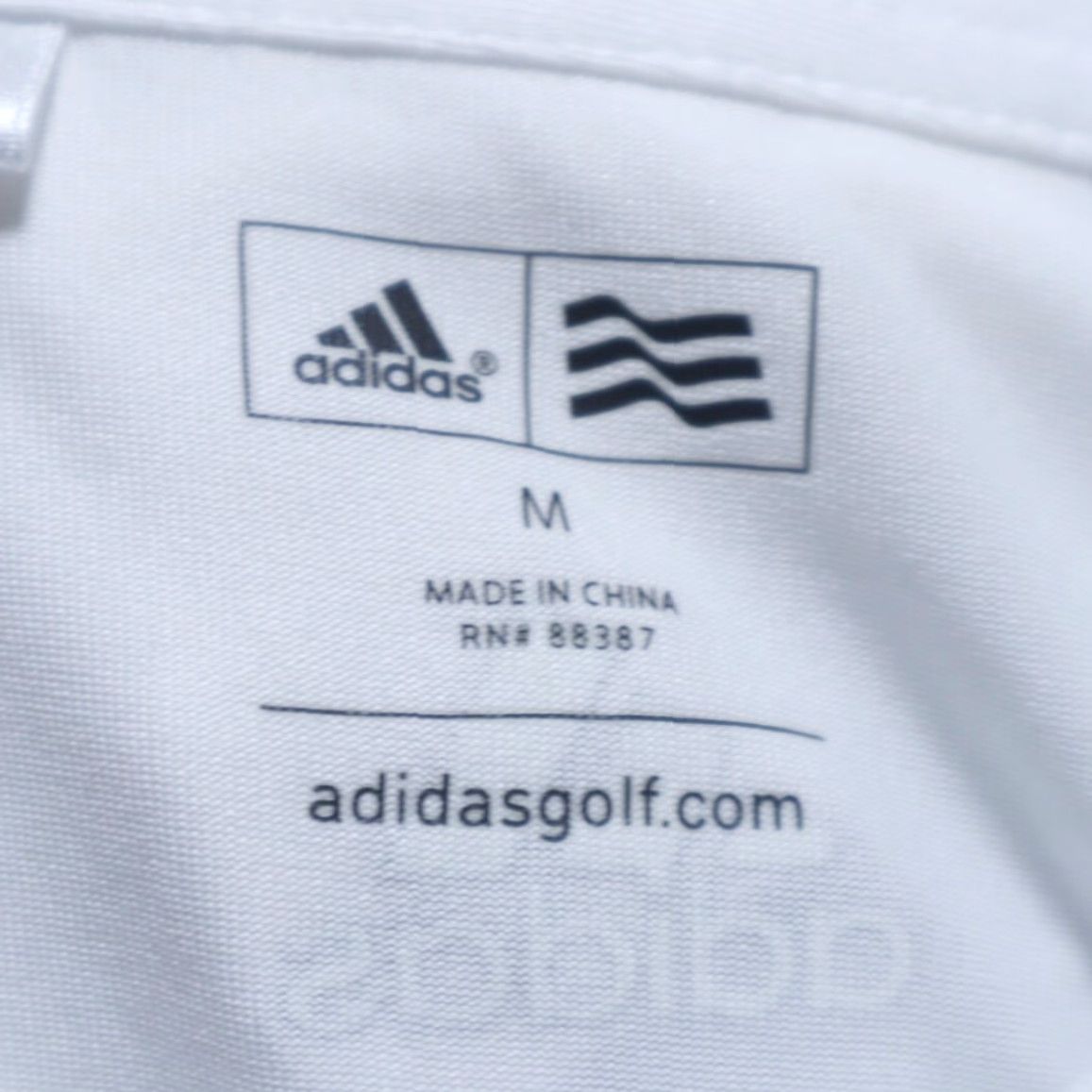 Adidas Adidas Adizero Colorblock Polo Shirt White Men's M Polyester Size US M / EU 48-50 / 2 - 5 Thumbnail