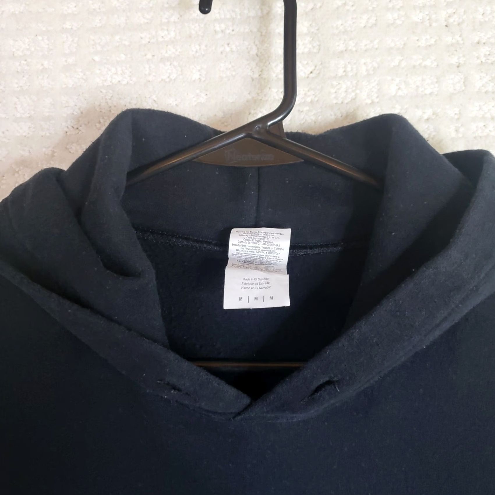 Gildan VINTAGE US Marines Hoodie Mens M Black Jersey Sweatshirt Pullover White Graphic Gildan Size US M / EU 48-50 / 2 - 5 Thumbnail
