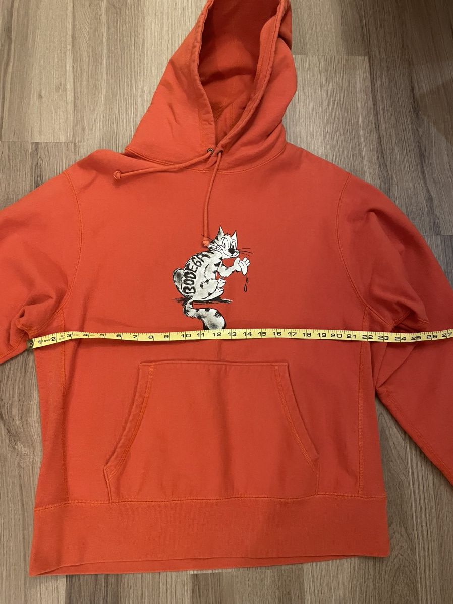 Bodega Orange Bodega Cat hoodie Size US L / EU 52-54 / 3 - 4 Thumbnail