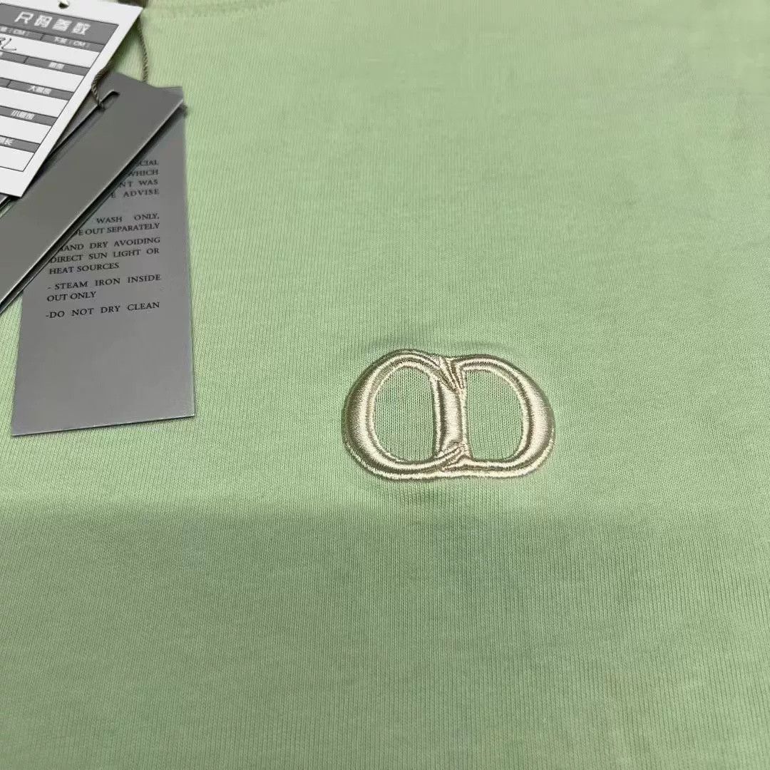 Dior Dior 24SS Embroidered CD Logo Tee Size US XXL / EU 58 / 5 - 3 Thumbnail