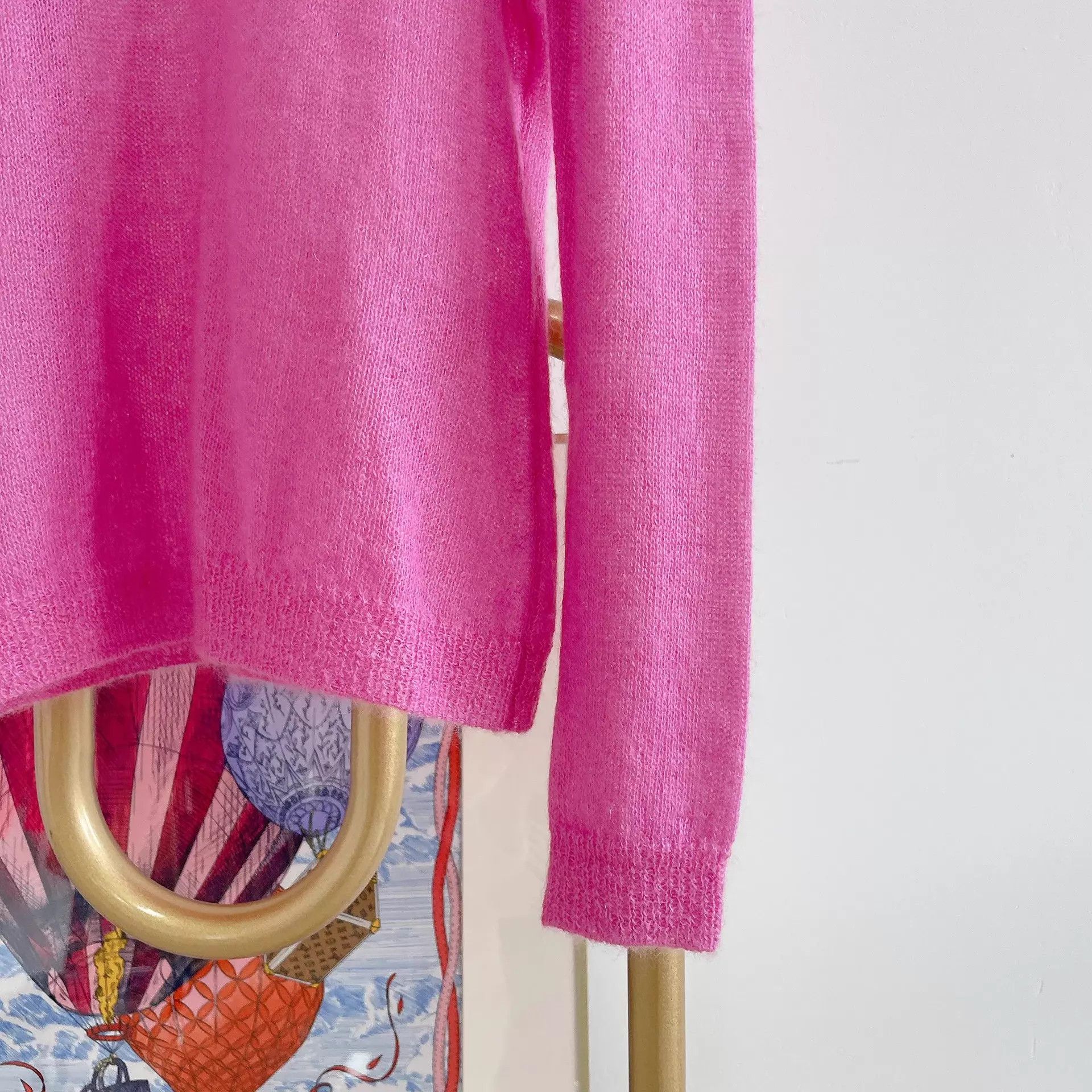 Miu Miu MIU MIU purple-pink mohair top size 40 Size S / US 4 / IT 40 - 4 Thumbnail